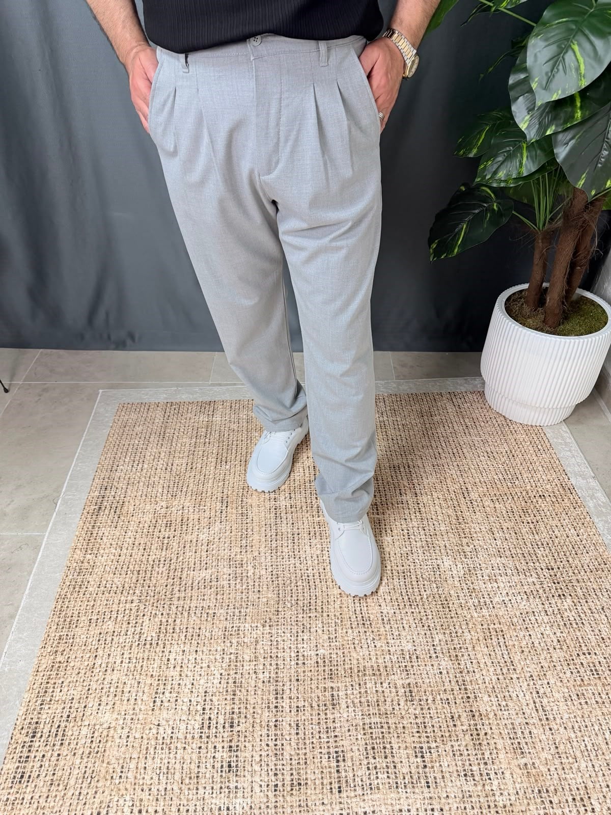 ÇİFT PİLELİ BAGGY PANTOLON