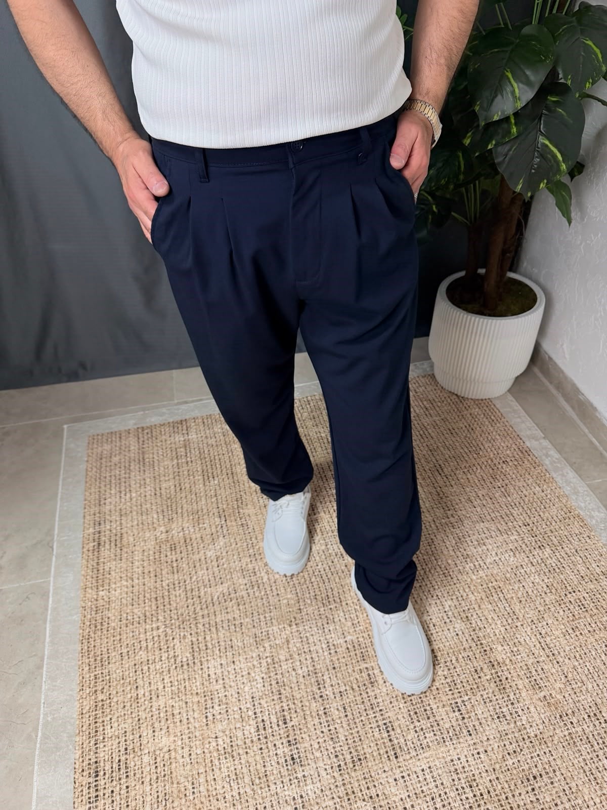 ÇİFT PİLELİ BAGGY PANTOLON
