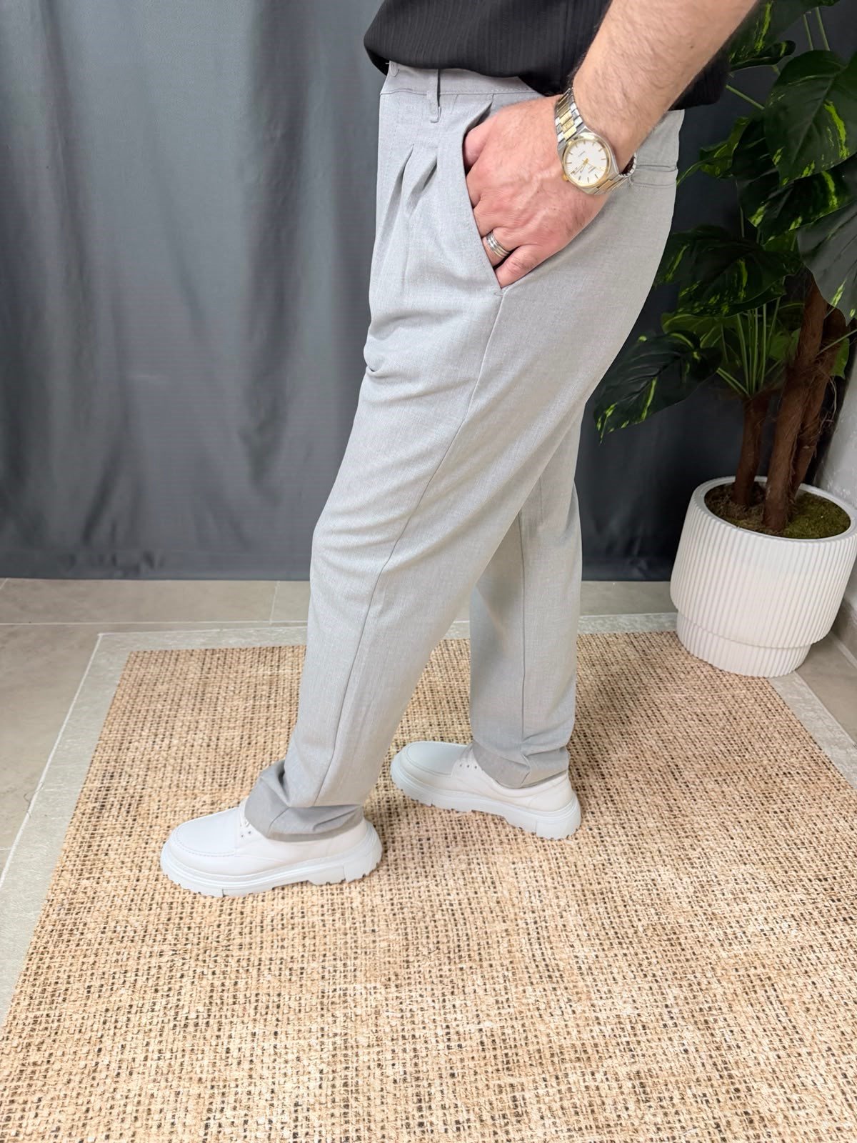 ÇİFT PİLELİ BAGGY PANTOLON
