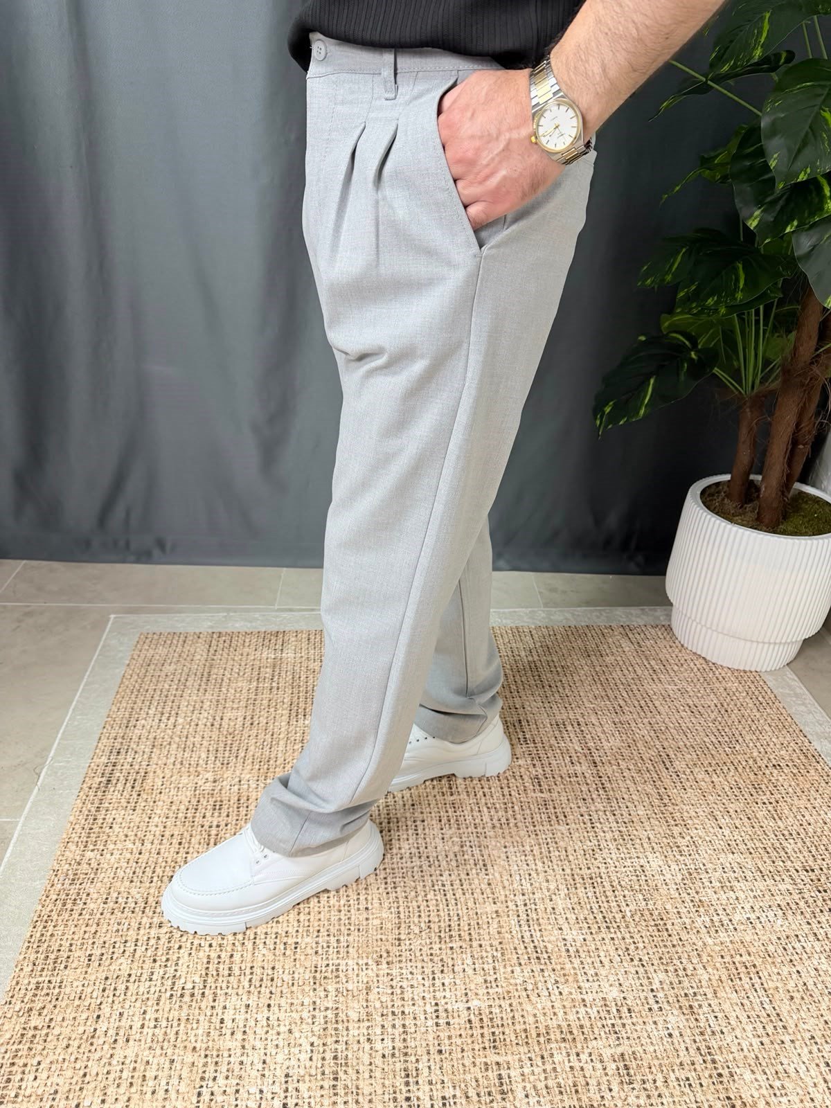 ÇİFT PİLELİ BAGGY PANTOLON