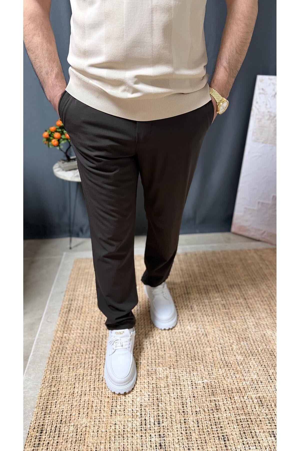 DAR KESİM BELİ BAĞCIKLI LASTİKLİ CASUAL JAGGER