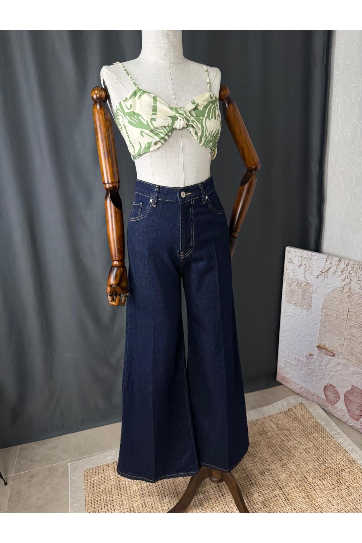 DESENLİ CROP