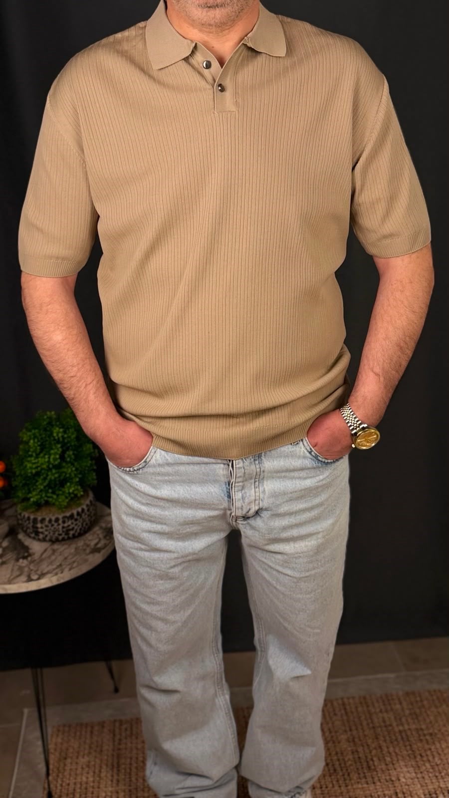 DÜĞMELİ POLO YAKA TİŞÖRT