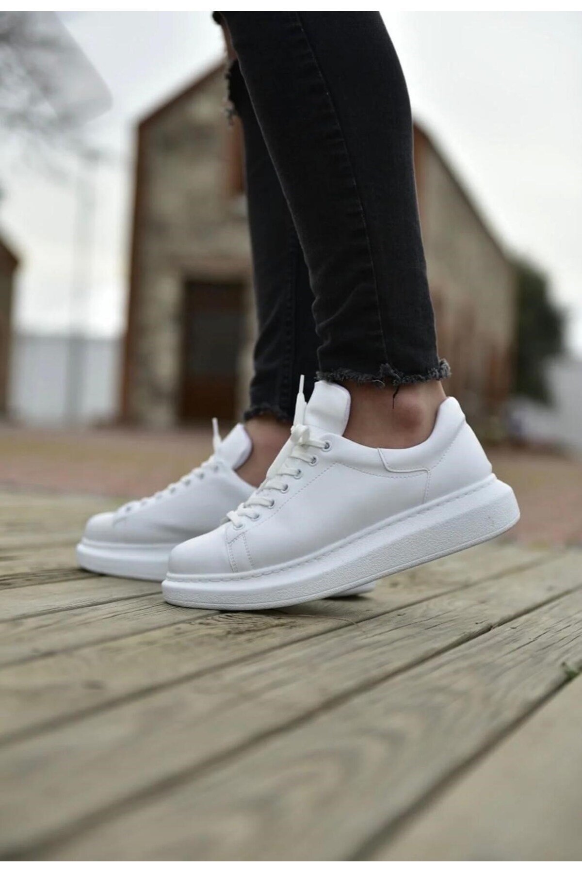 ERKEK BAĞCIKLI SNEAKER AYAKKABI