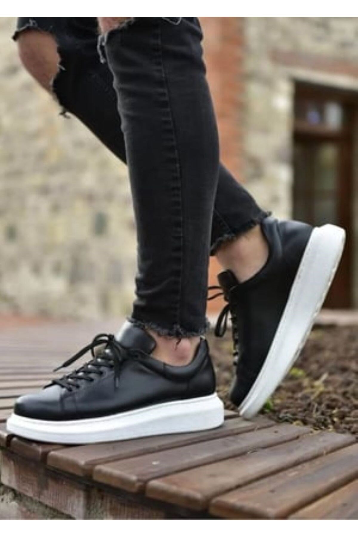 ERKEK BAĞCIKLI SNEAKER AYAKKABI