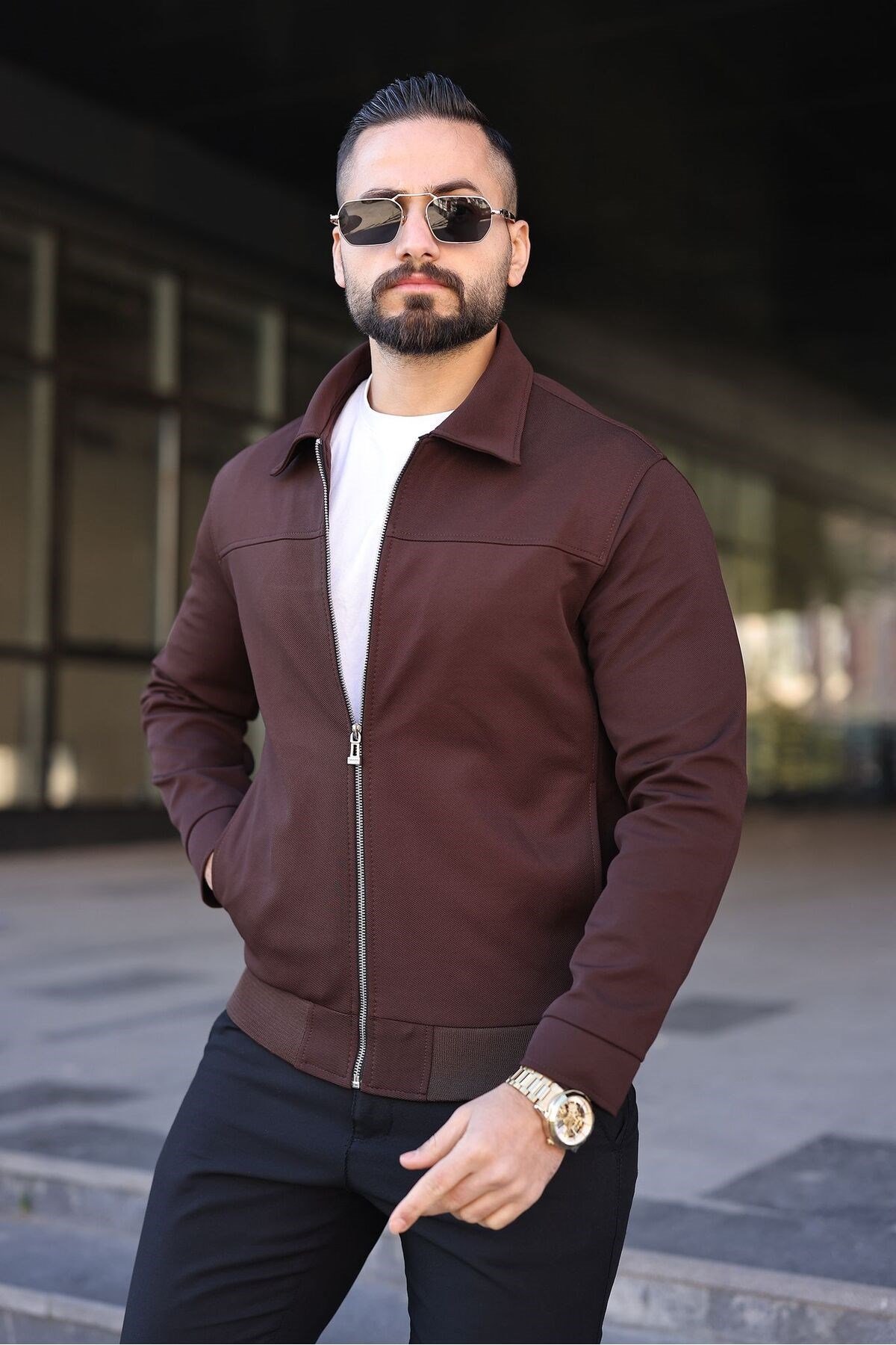 ERKEK MEVSİMLİK KISA KAŞE CEKET