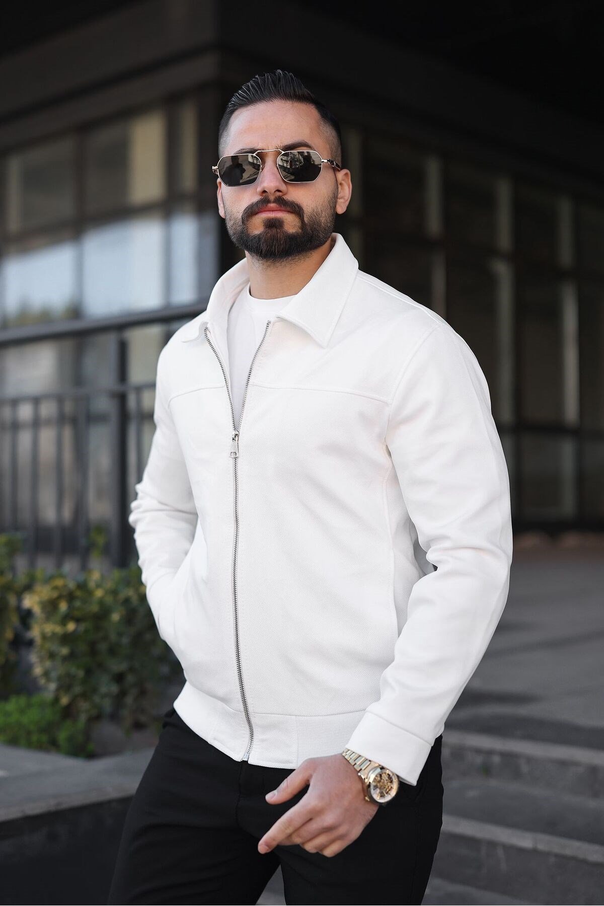 ERKEK MEVSİMLİK KISA KAŞE CEKET