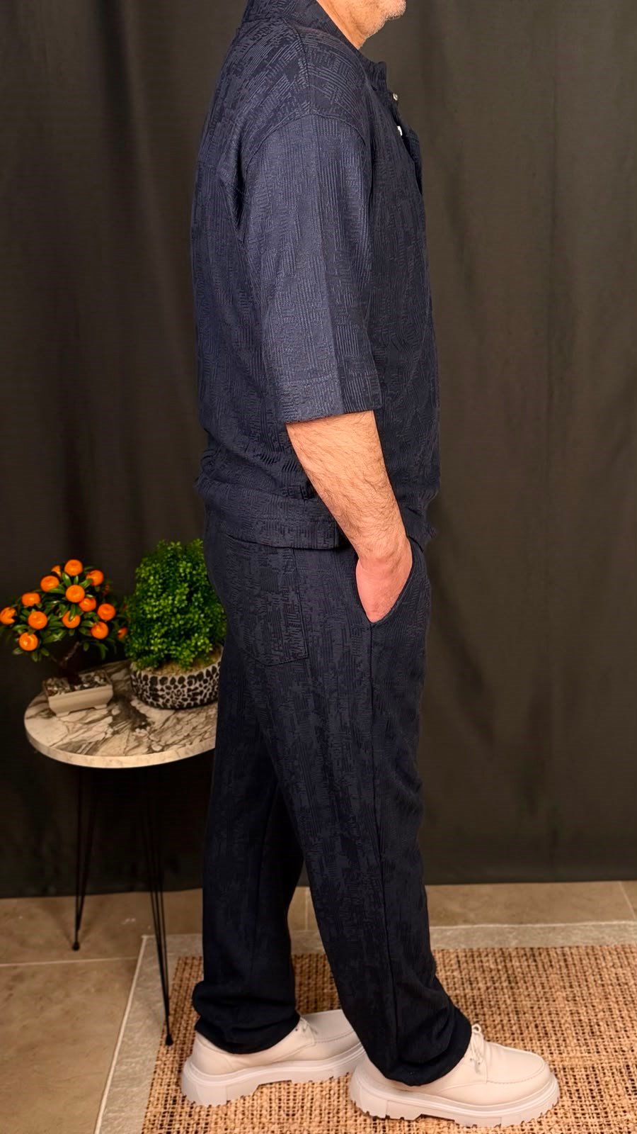 FERMUARLI POLO YAKA JOGGER TAKIM