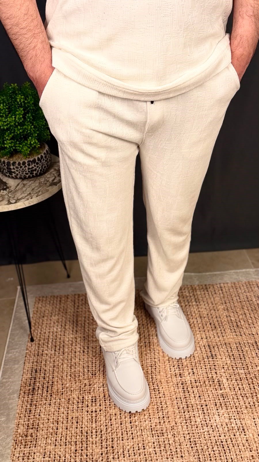 FERMUARLI POLO YAKA JOGGER TAKIM
