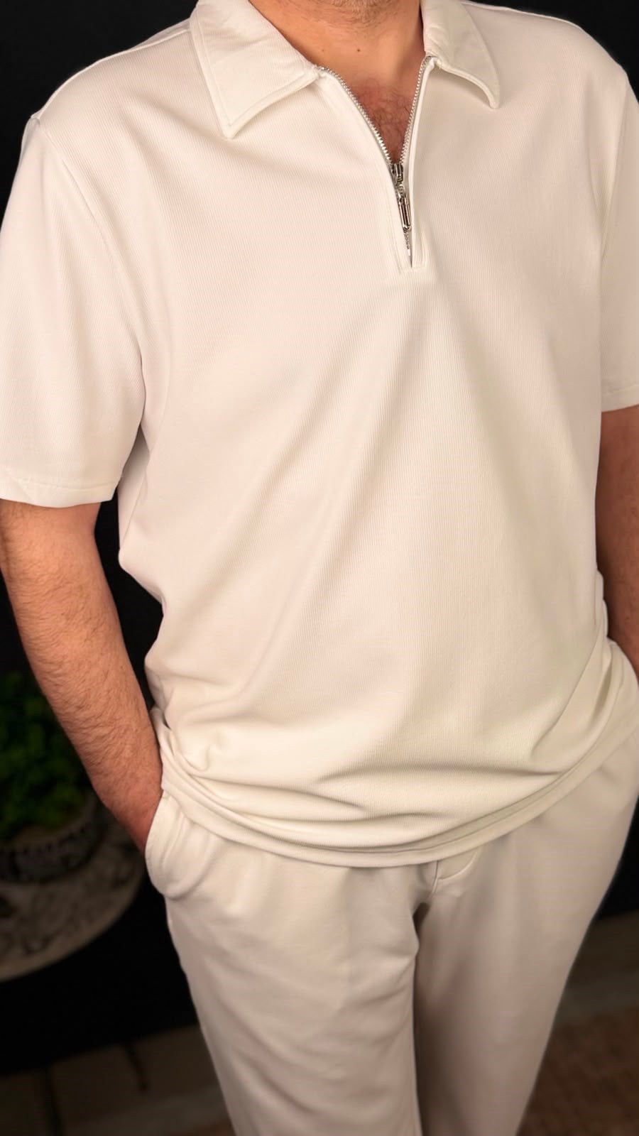 FERMUARLI POLO YAKA PANTOLON TAKIM