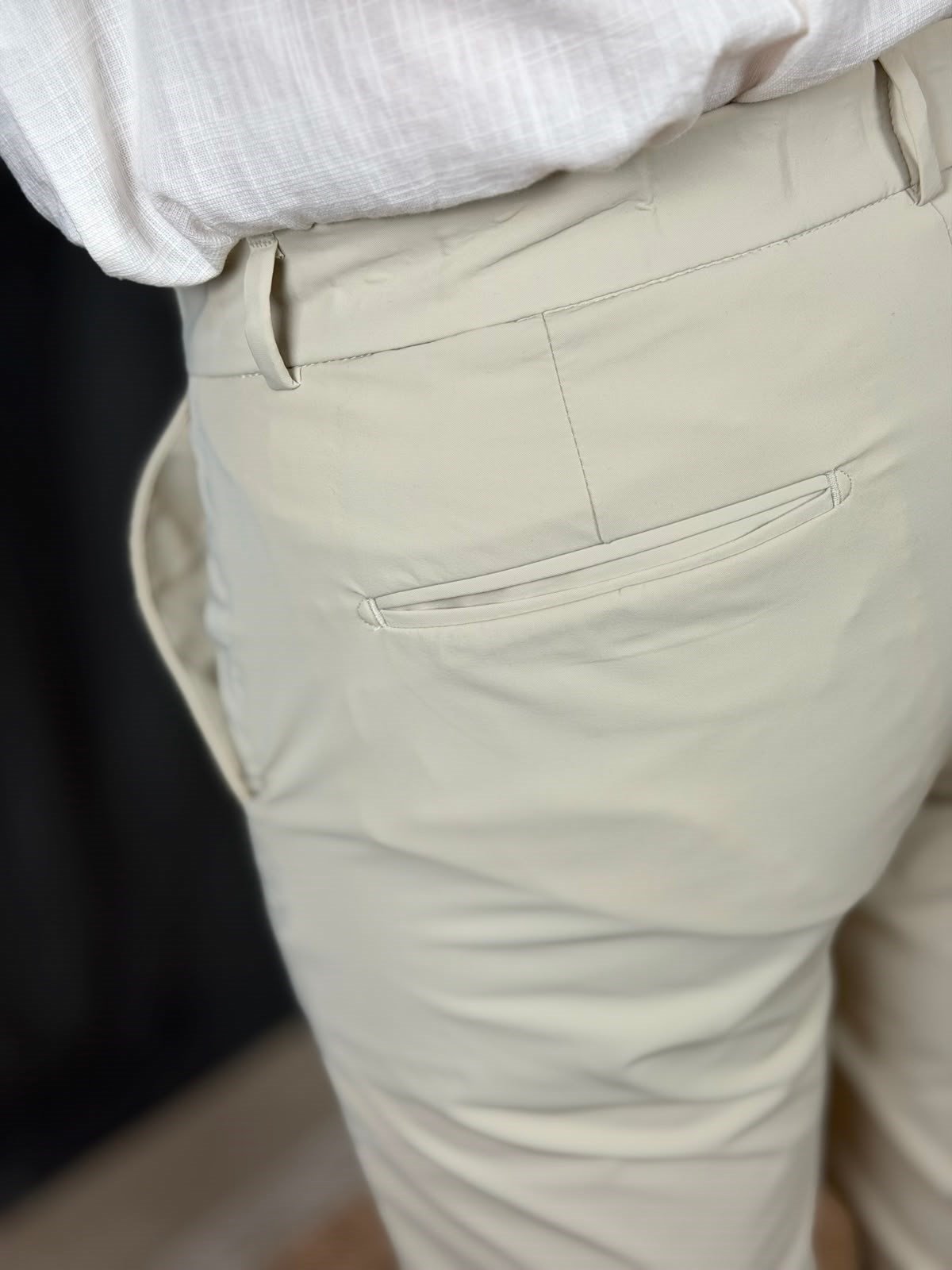 FULL LİKRALI BELİ BAĞCIKLI PANTOLON