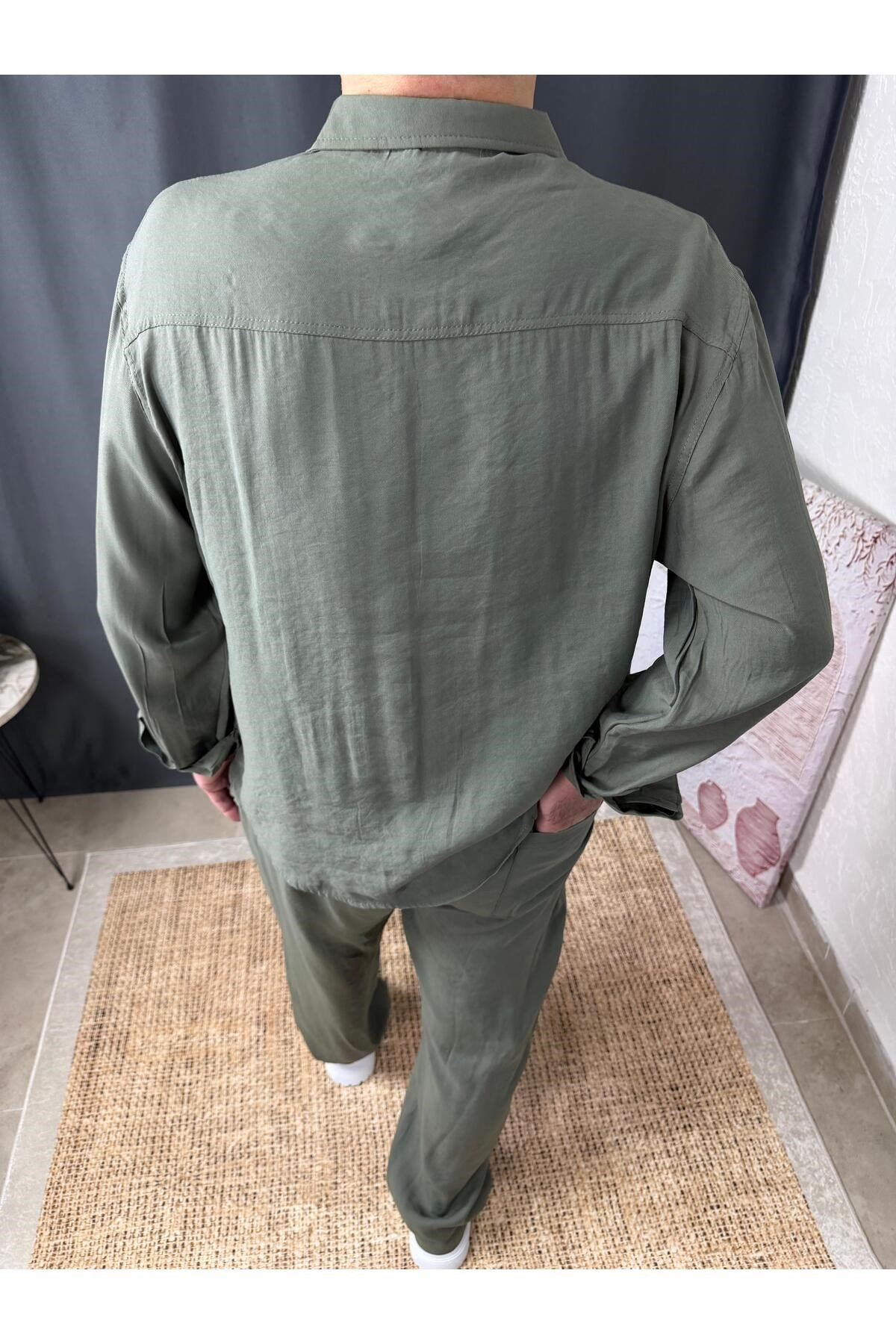 GLOOS ROBALİ GÖMLEK PANTOLON TAKIM
