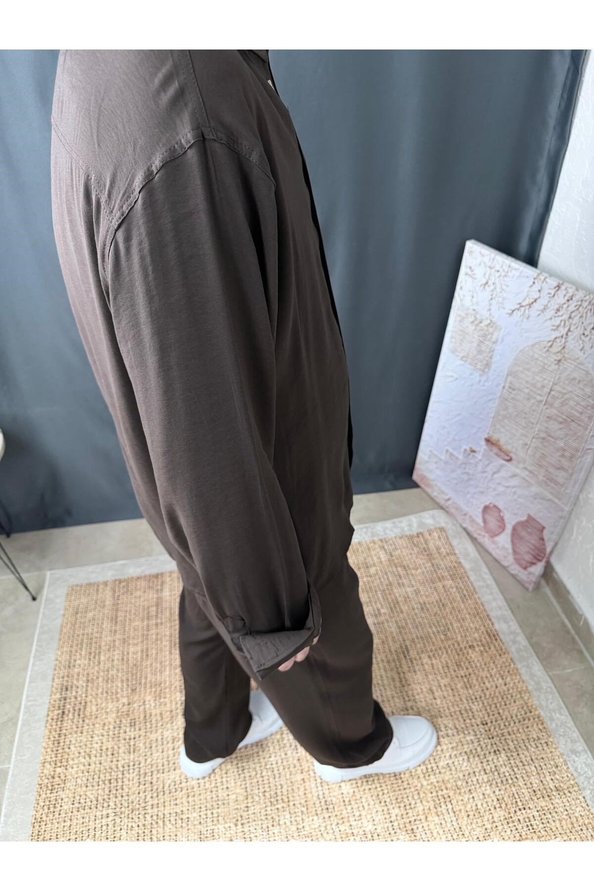 GLOOS ROBALİ GÖMLEK PANTOLON TAKIM