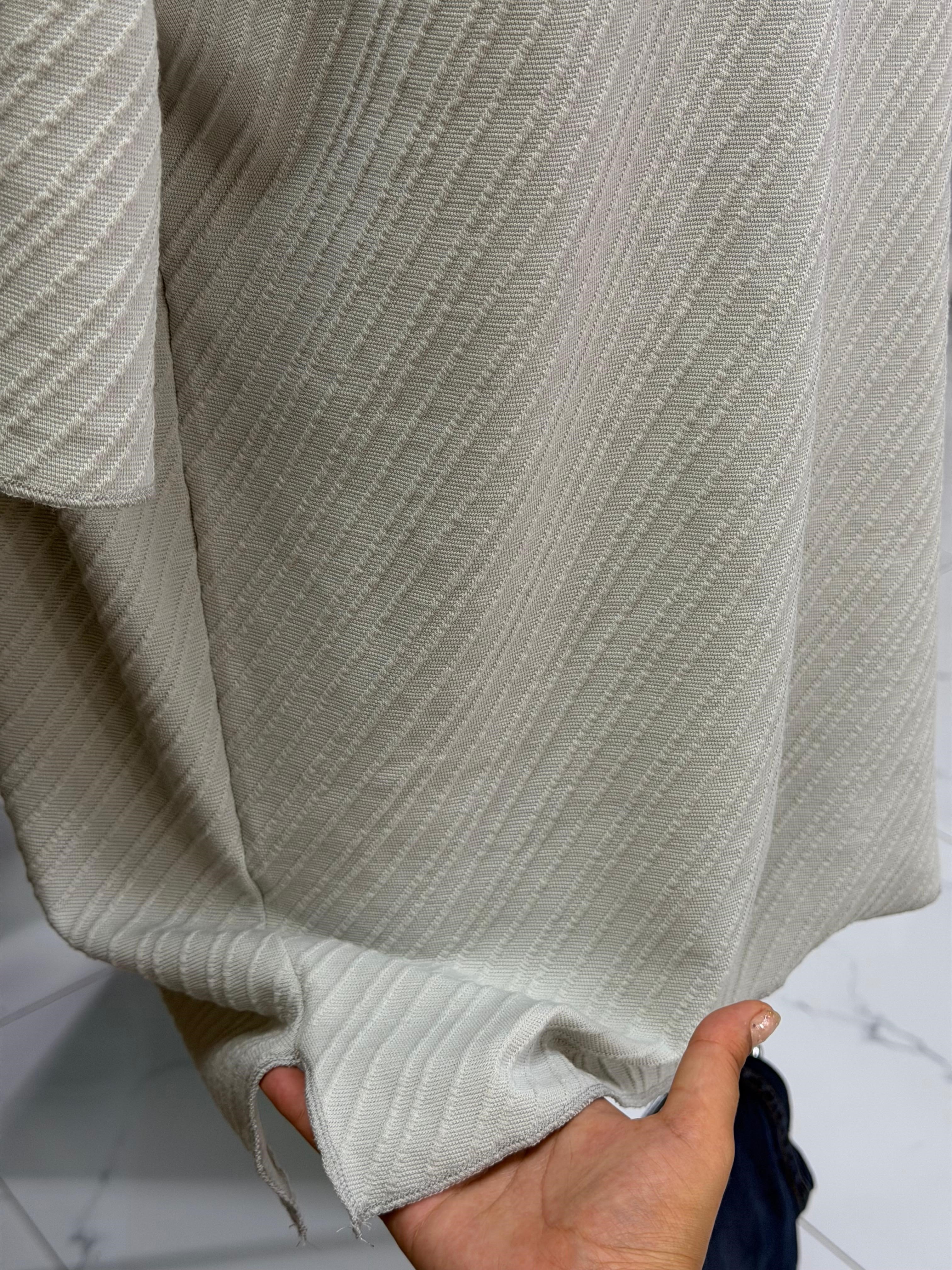 Halat Dikiş Detaylı Oversize Tişört