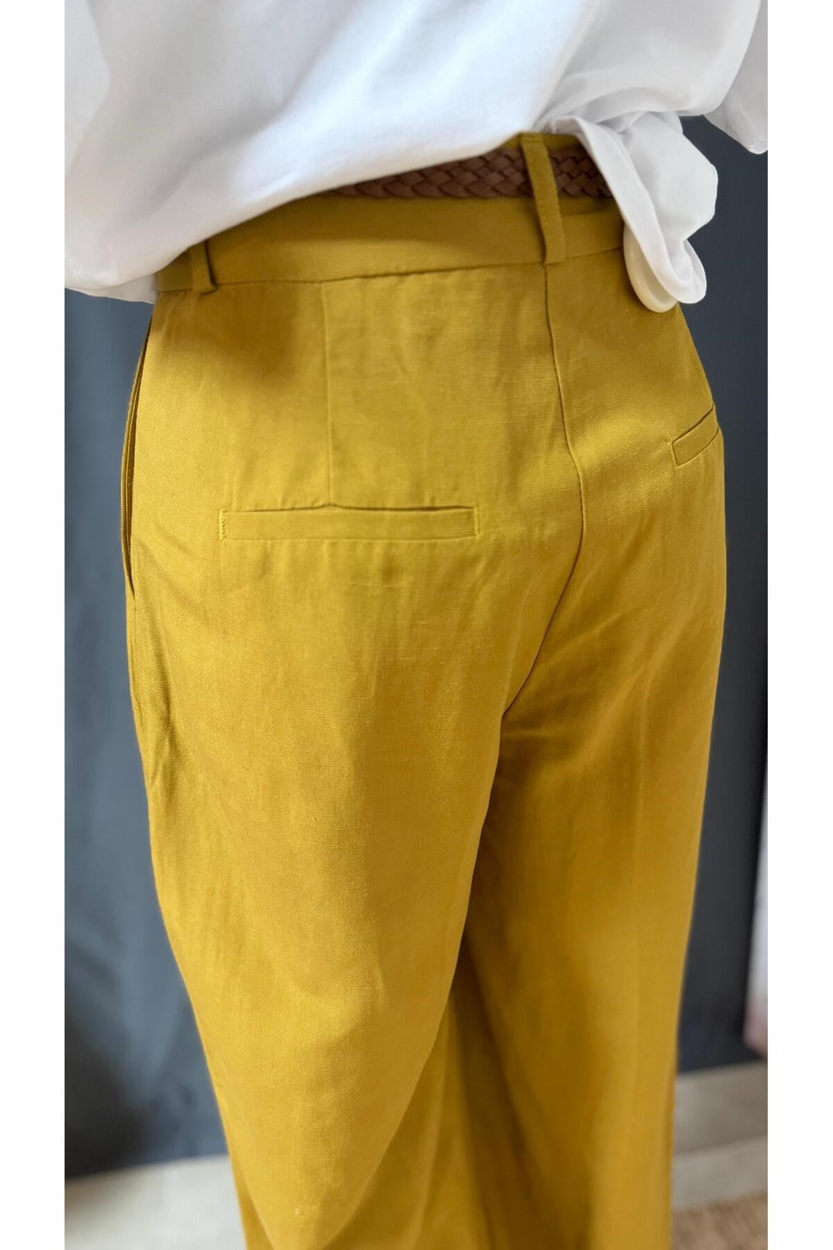 KEMERLİ PANTOLON