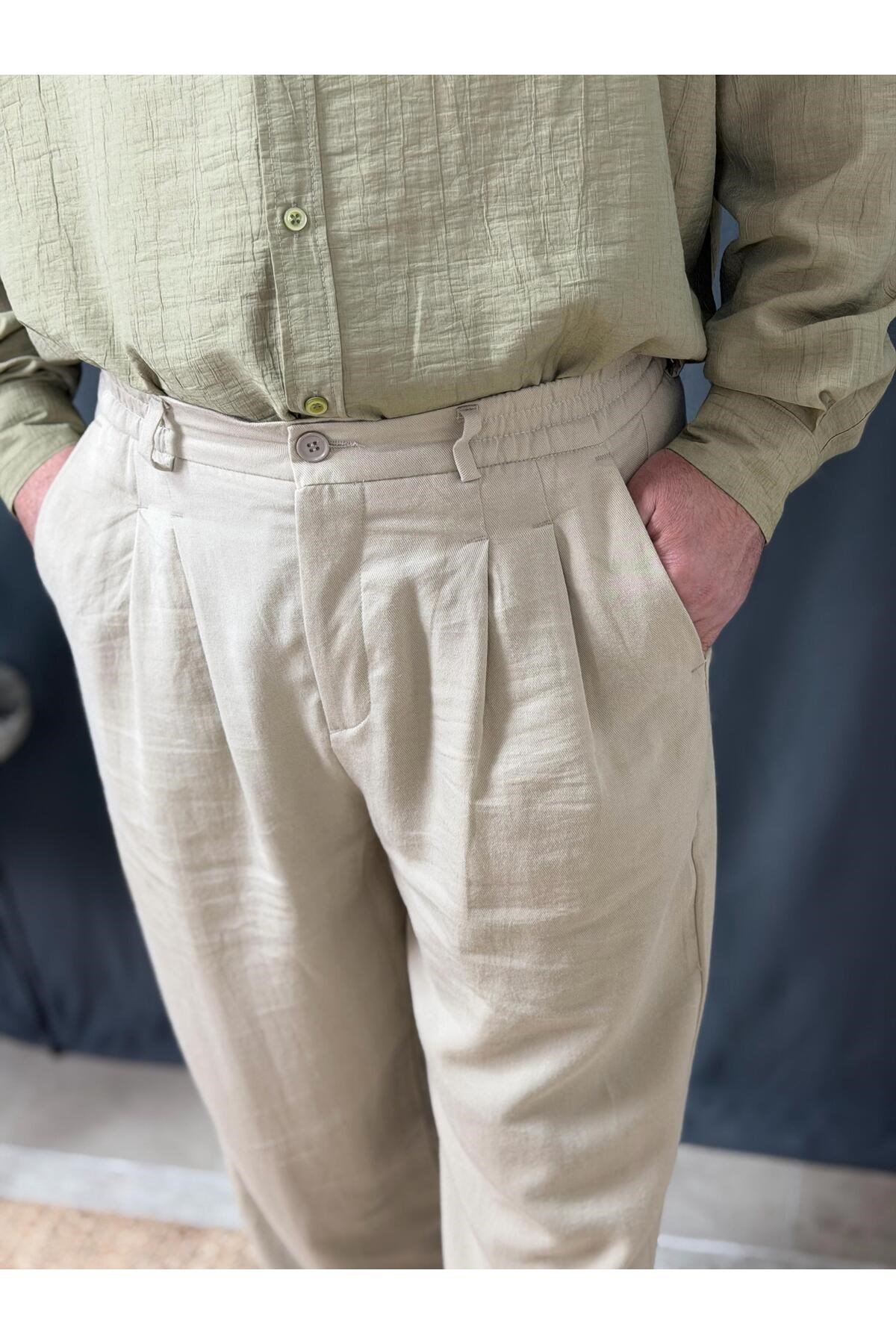 KETEN BAGGY PANTOLON