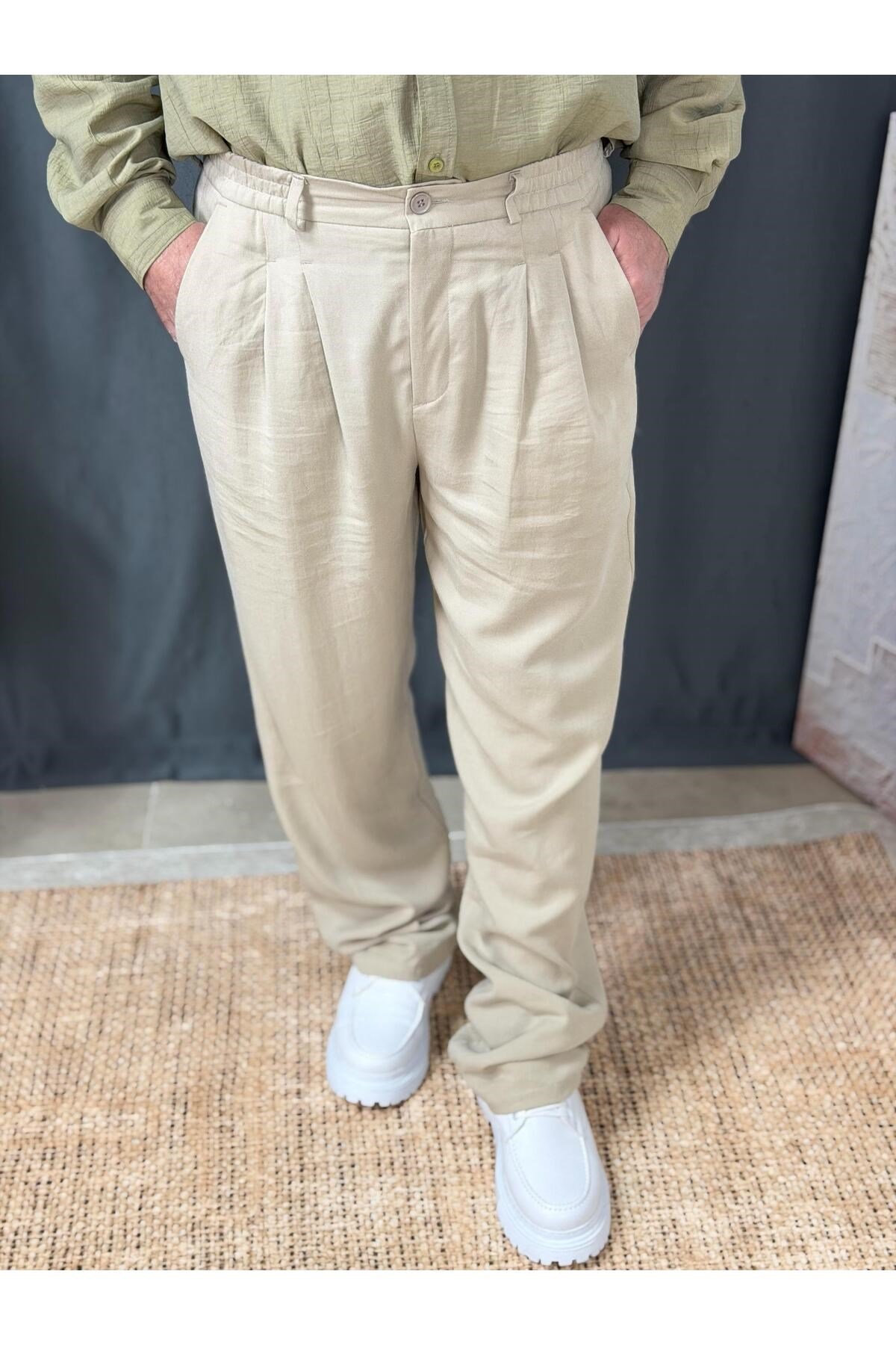 KETEN BAGGY PANTOLON