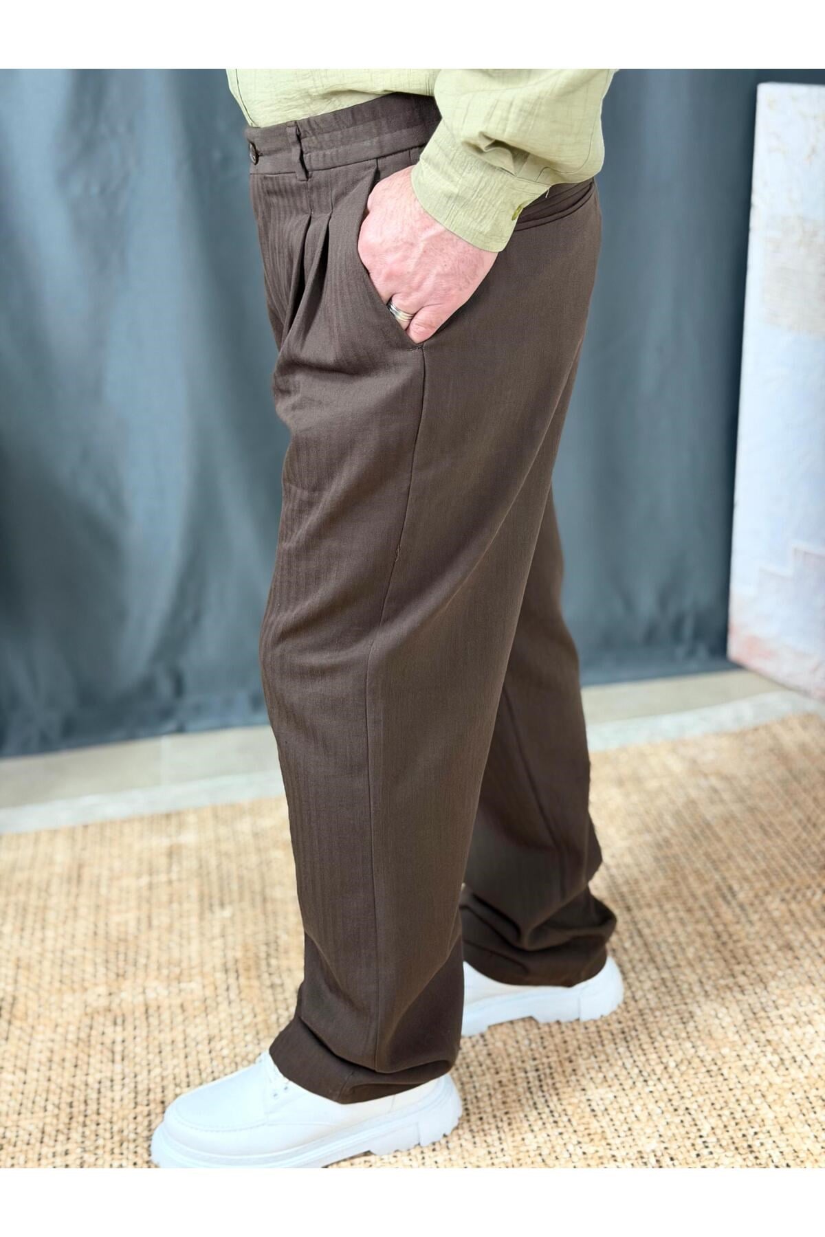 KETEN BAGGY PANTOLON