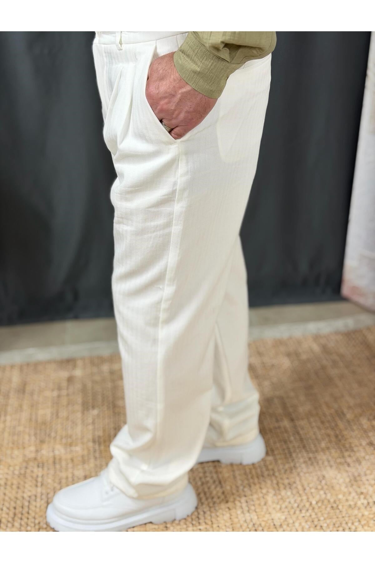 KETEN BAGGY PANTOLON