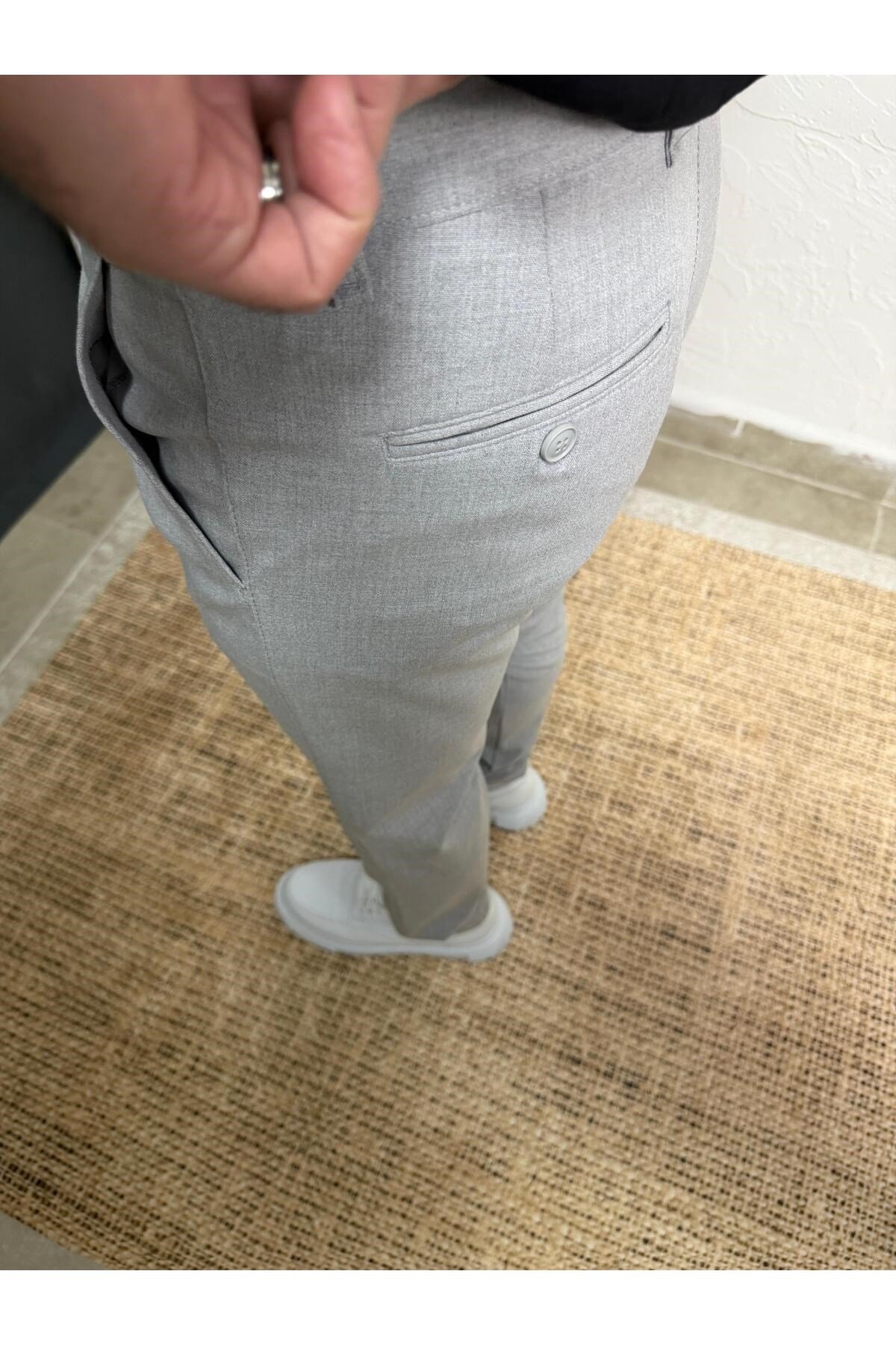 KLASİK DAR KESİM KUMAŞ PANTOLON