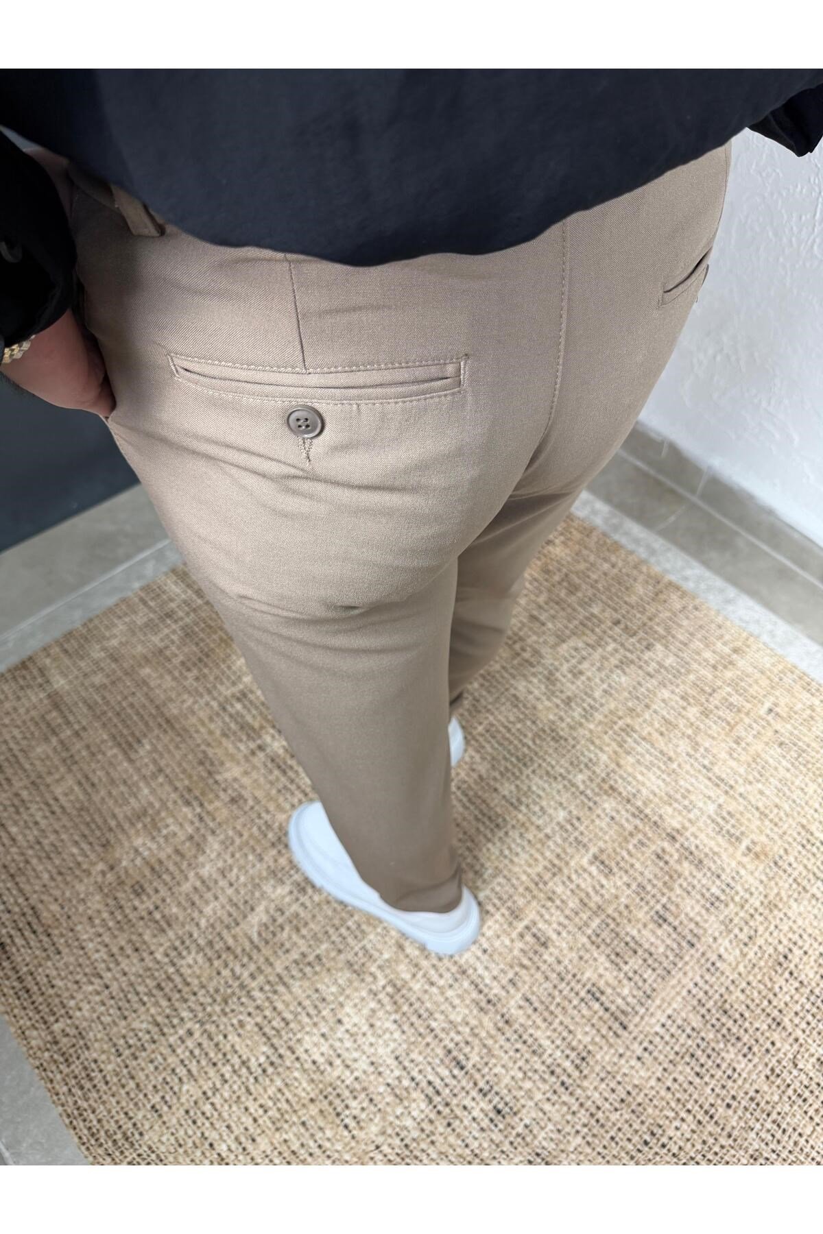 KLASİK DAR KESİM KUMAŞ PANTOLON