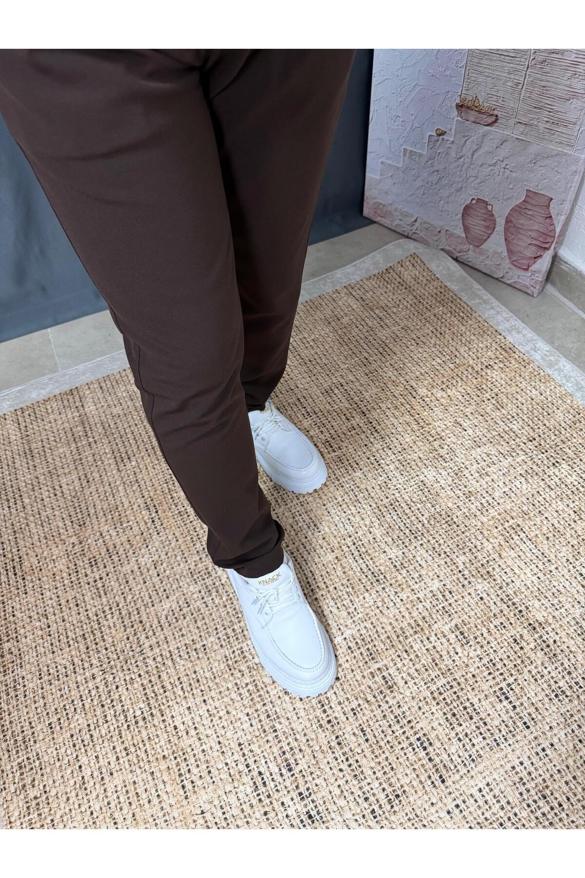 KLASİK DAR KESİM KUMAŞ PANTOLON