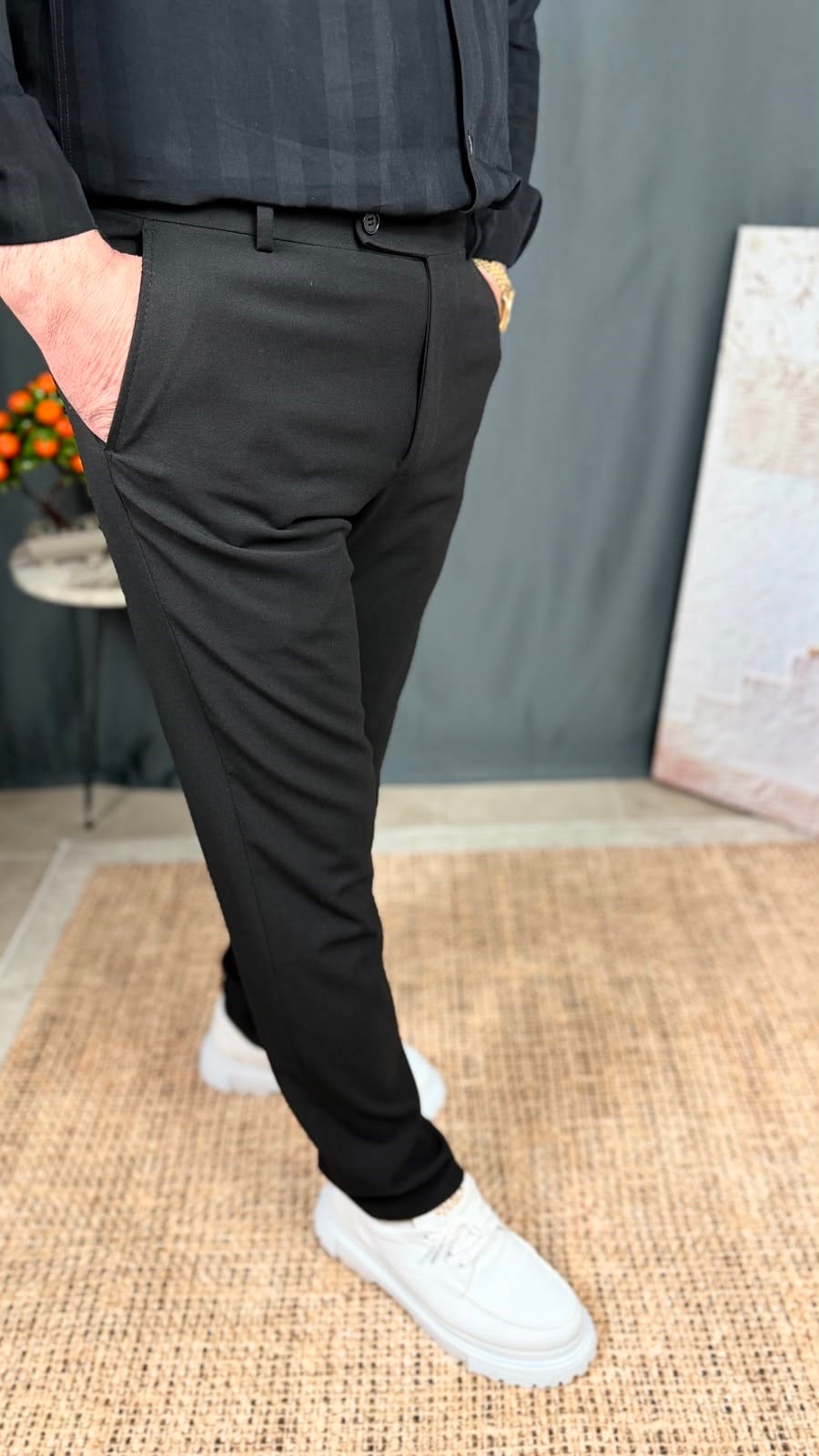 KLASİK KESİM KUMAŞ PANTOLON