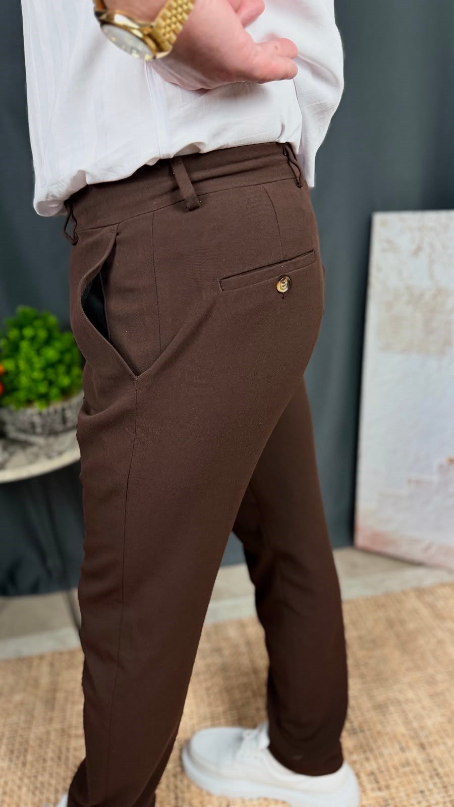 KLASİK KESİM KUMAŞ PANTOLON