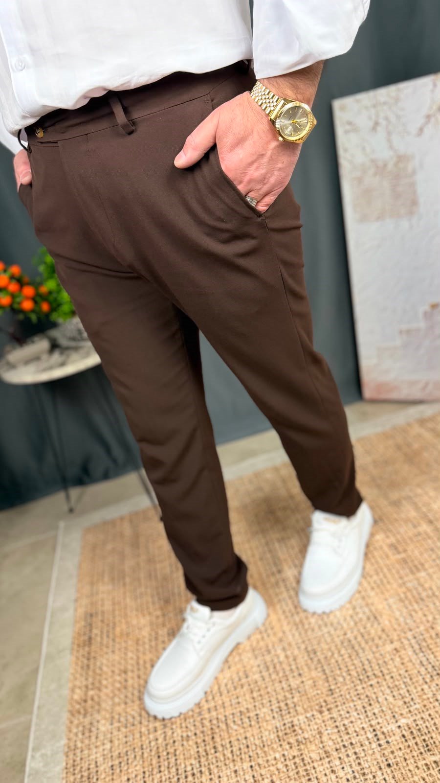 KLASİK KESİM KUMAŞ PANTOLON
