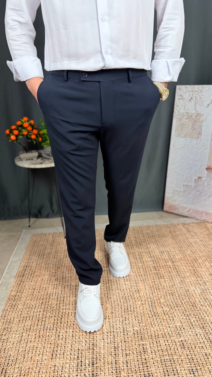 KLASİK KESİM KUMAŞ PANTOLON