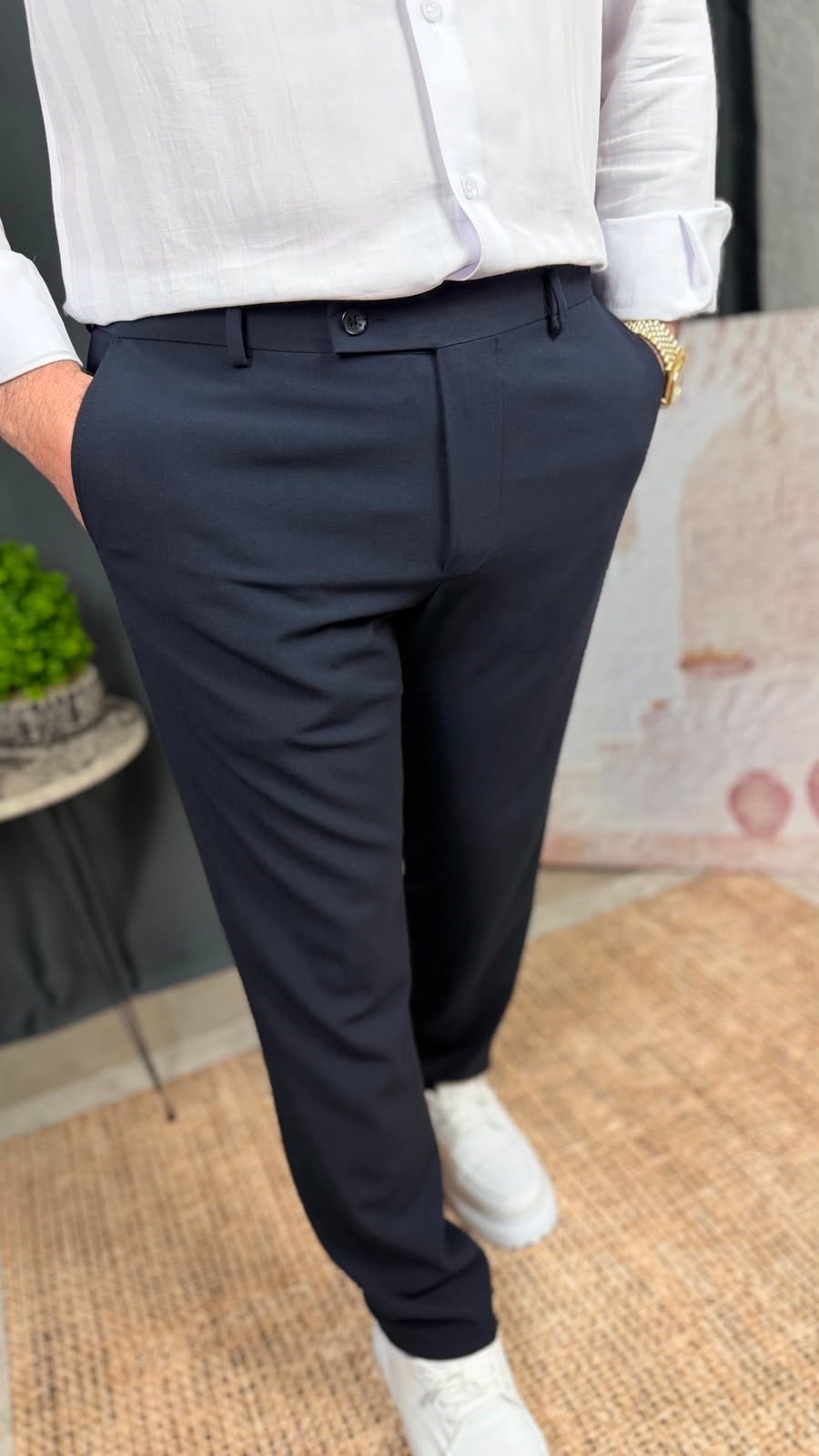KLASİK KESİM KUMAŞ PANTOLON