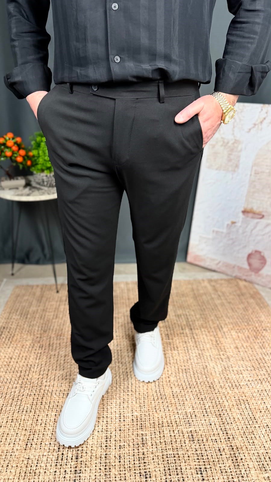 KLASİK KESİM KUMAŞ PANTOLON