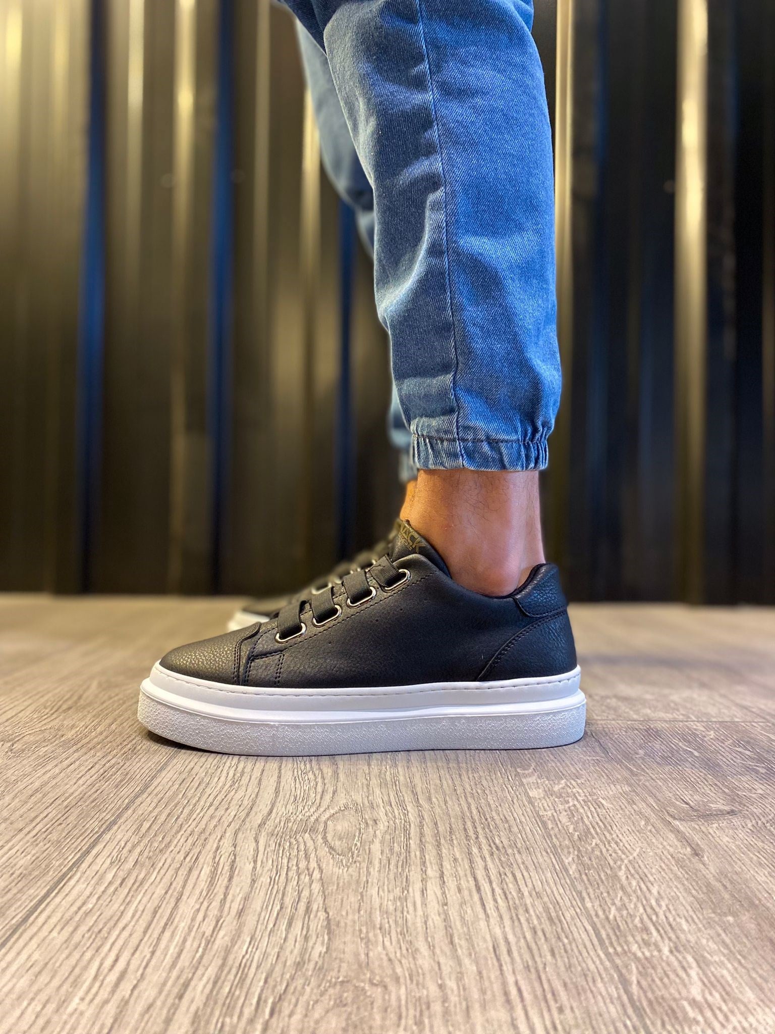 KNACK YÜKSEK TABAN SNEAKERS (521 SİYAH SÜET)
