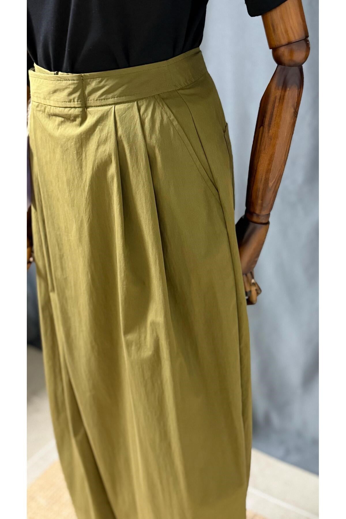 KUŞAKLI PANTOLON