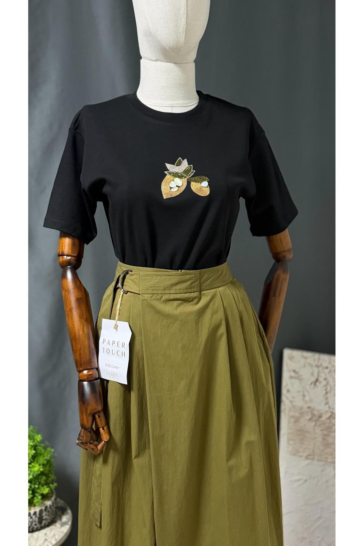 KUŞAKLI PANTOLON