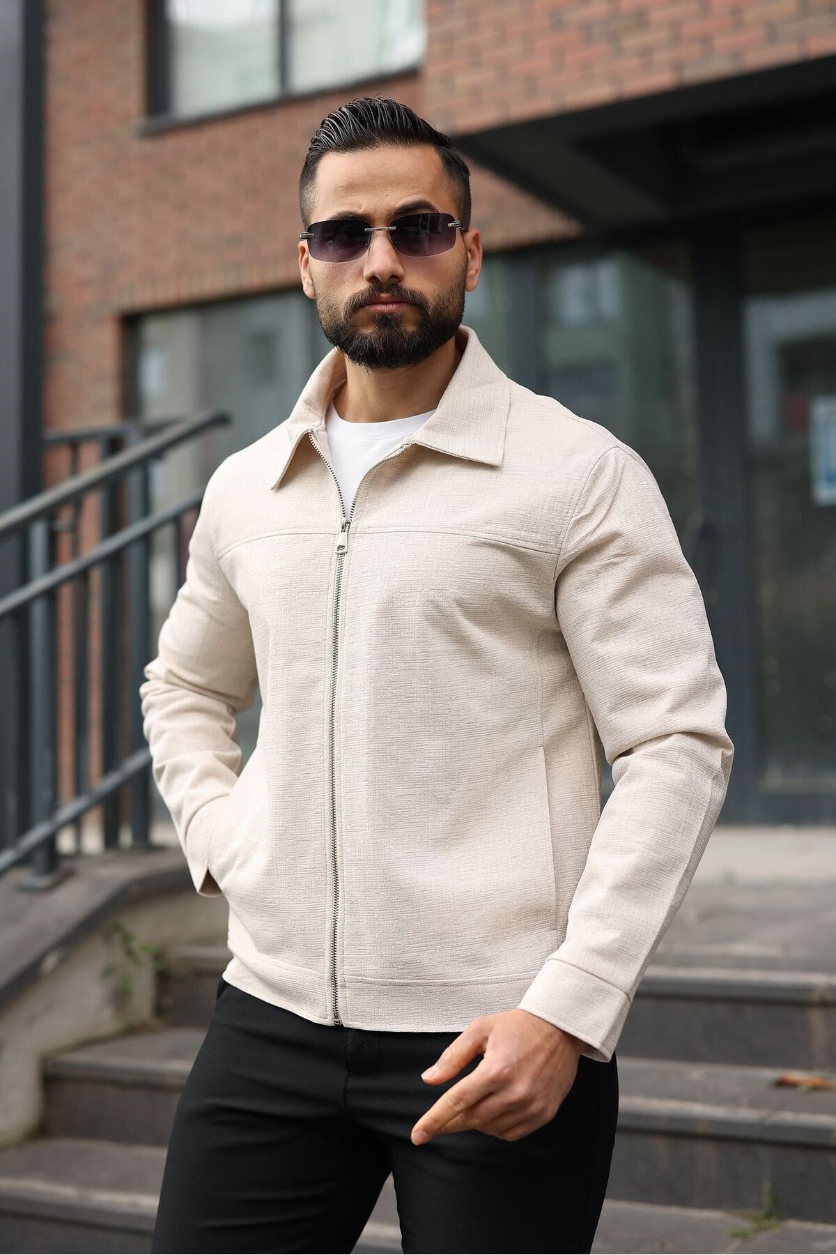 MEVSİMLİK RAHAT KESİM CASUAL CEKET
