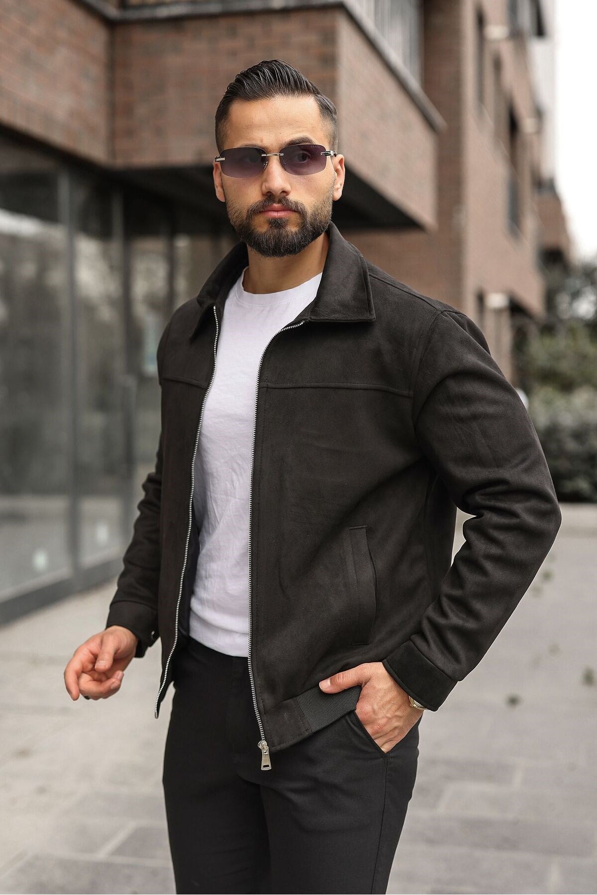 MEVSİMLİK SÜET CASUAL CEKET