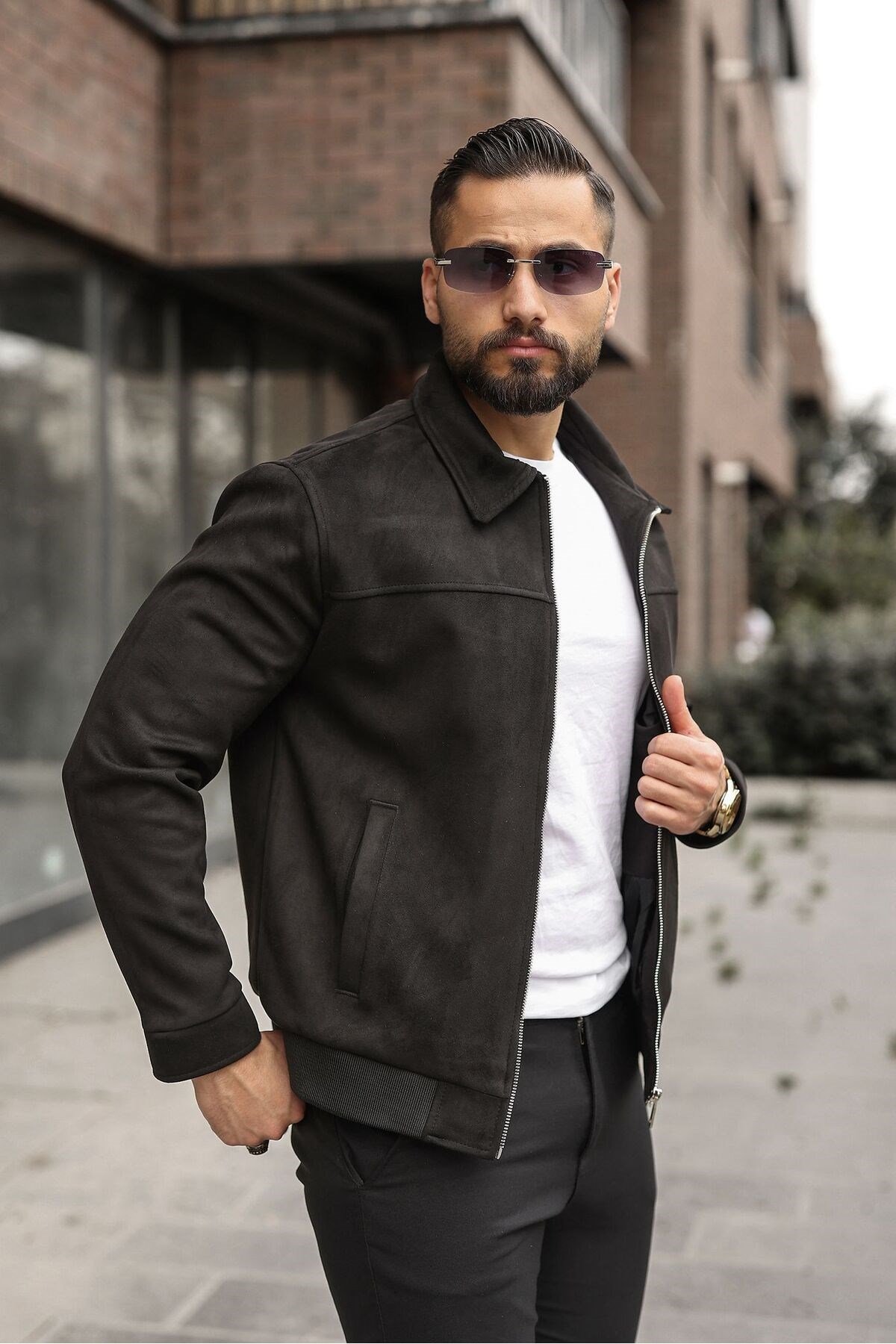 MEVSİMLİK SÜET CASUAL CEKET