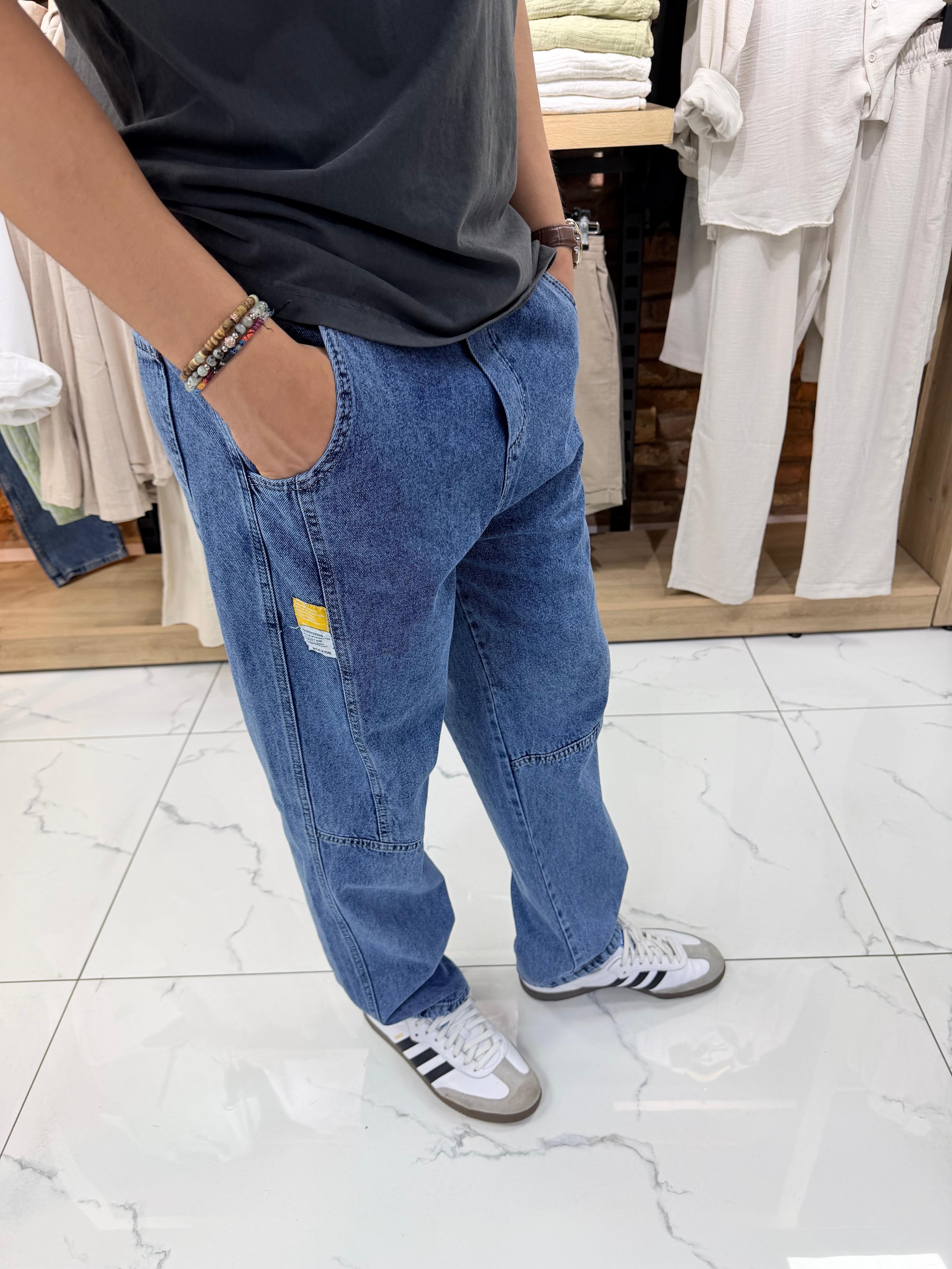 ÖN DETAYLI BAGGY KOT PANTOLON 276