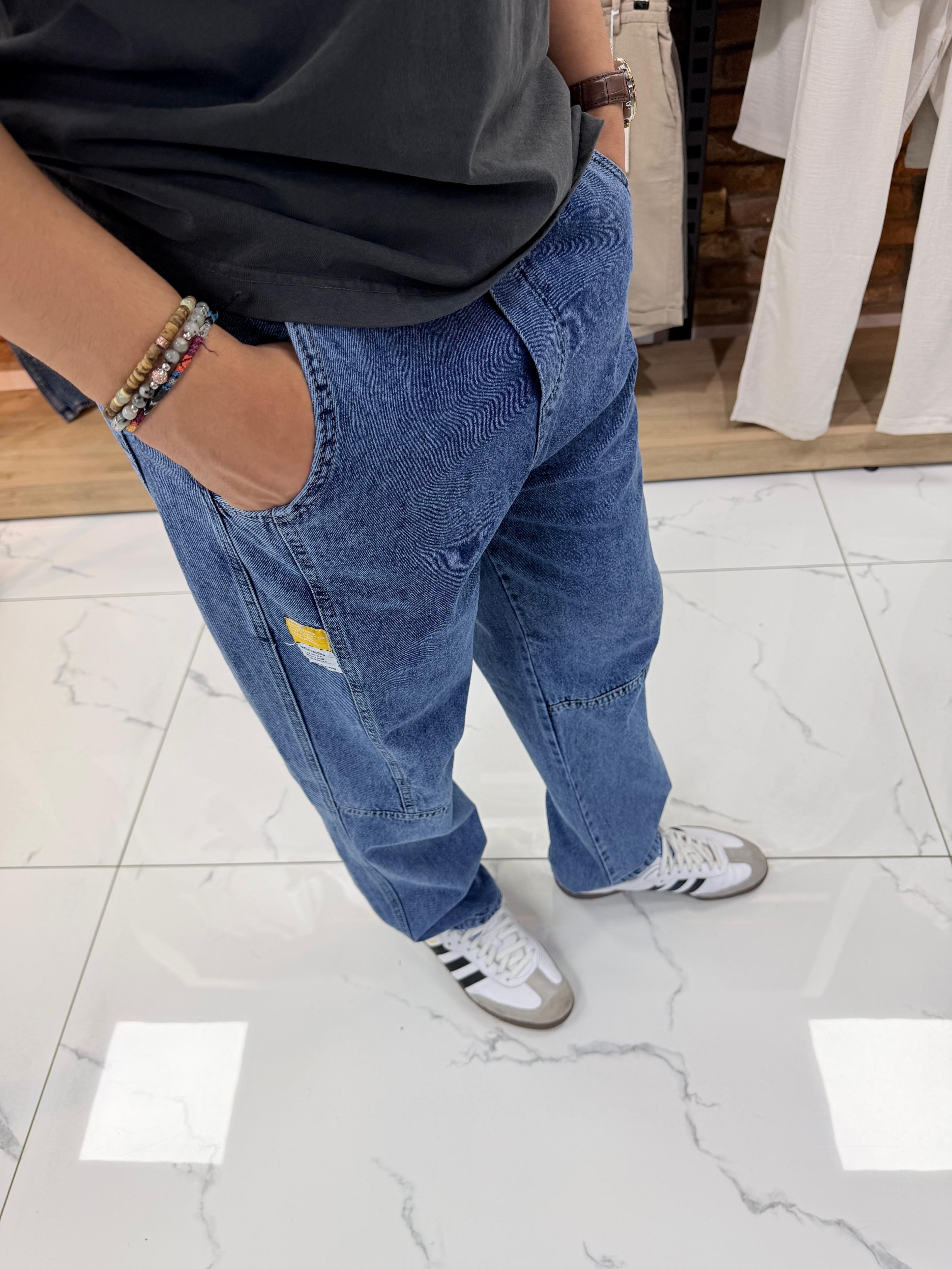 ÖN DETAYLI BAGGY KOT PANTOLON 276