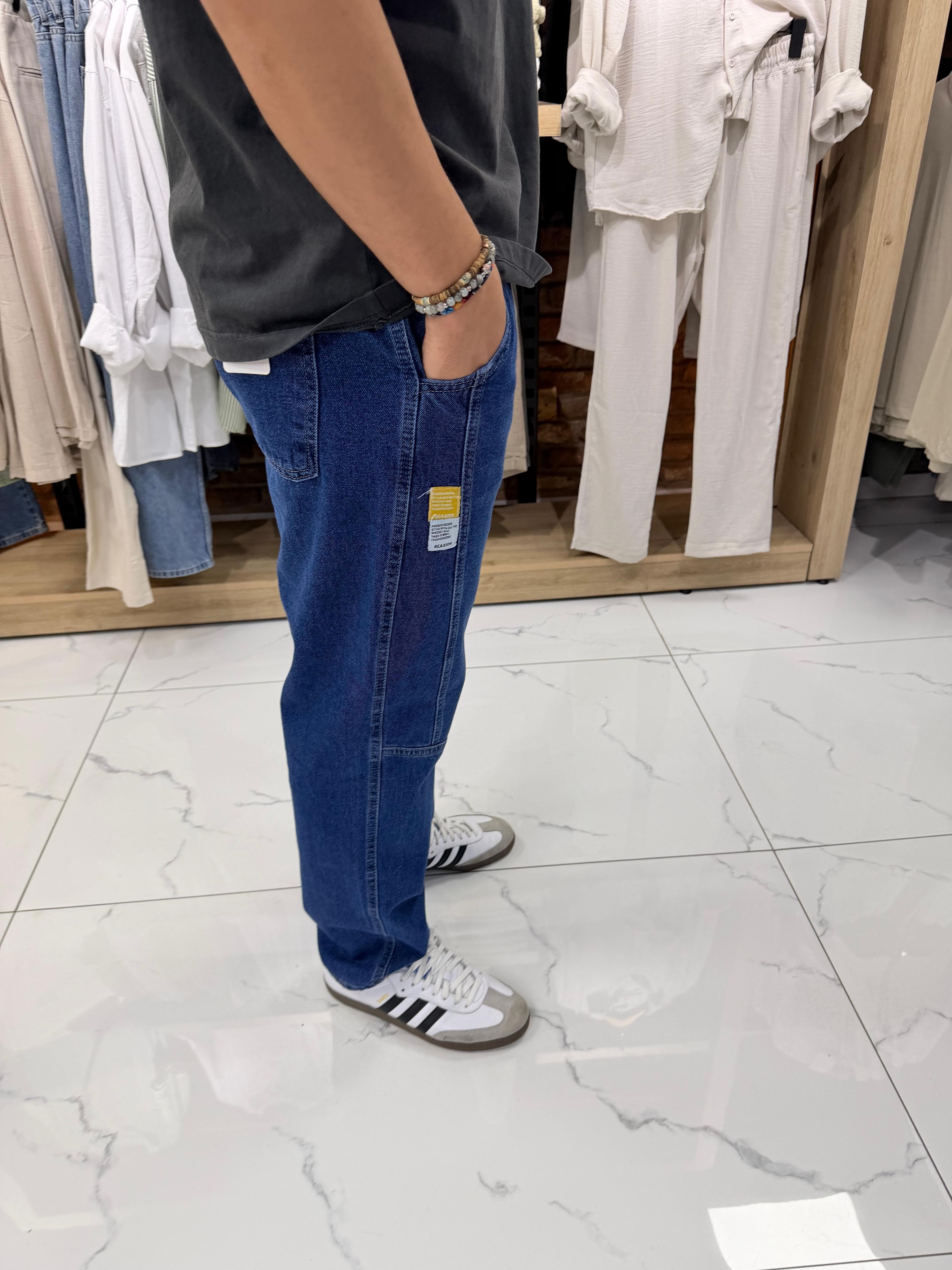 ÖN DETAYLI BAGGY KOT PANTOLON 282