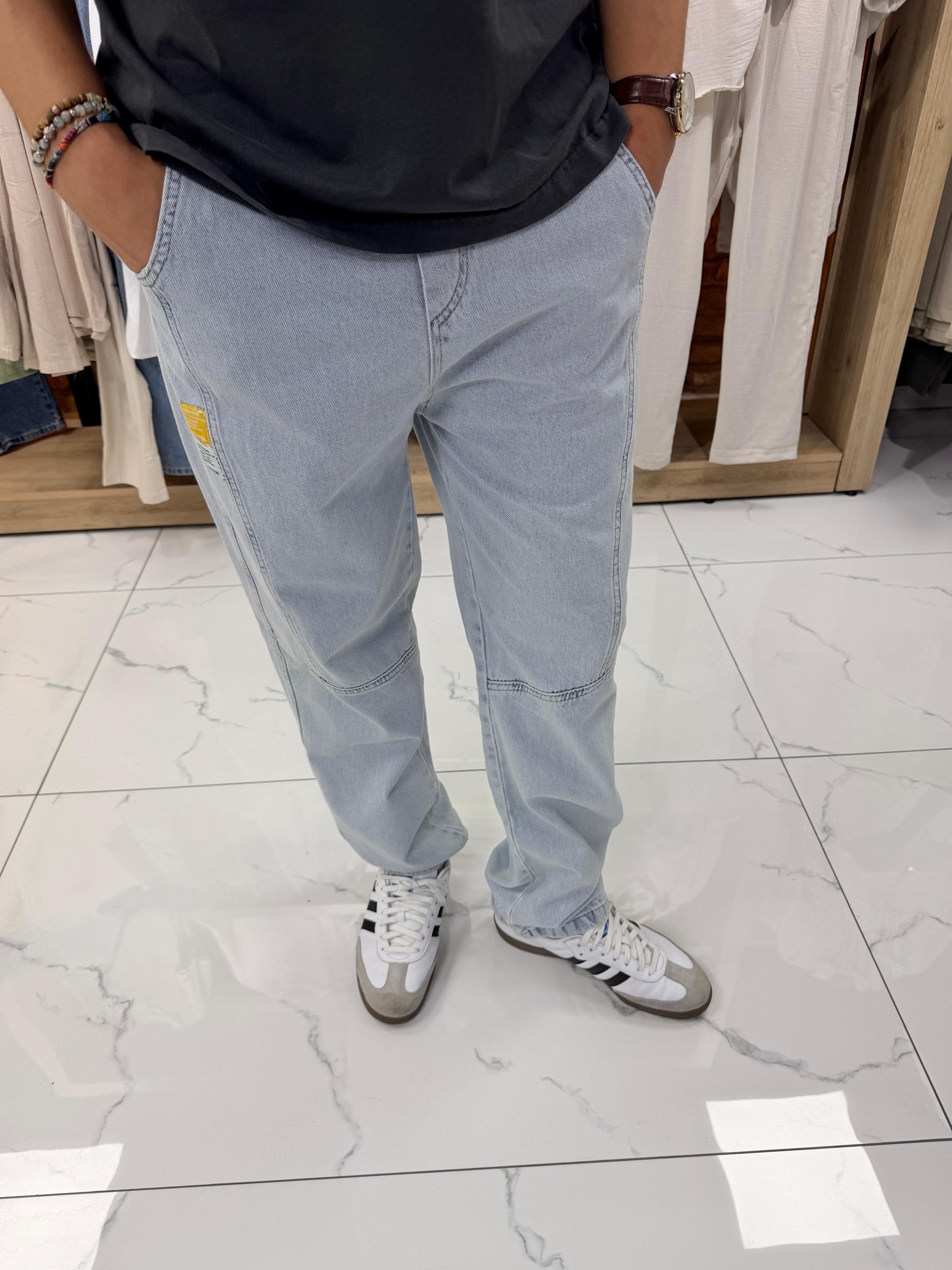 ÖN DETAYLI BAGGY KOT PANTOLON 420
