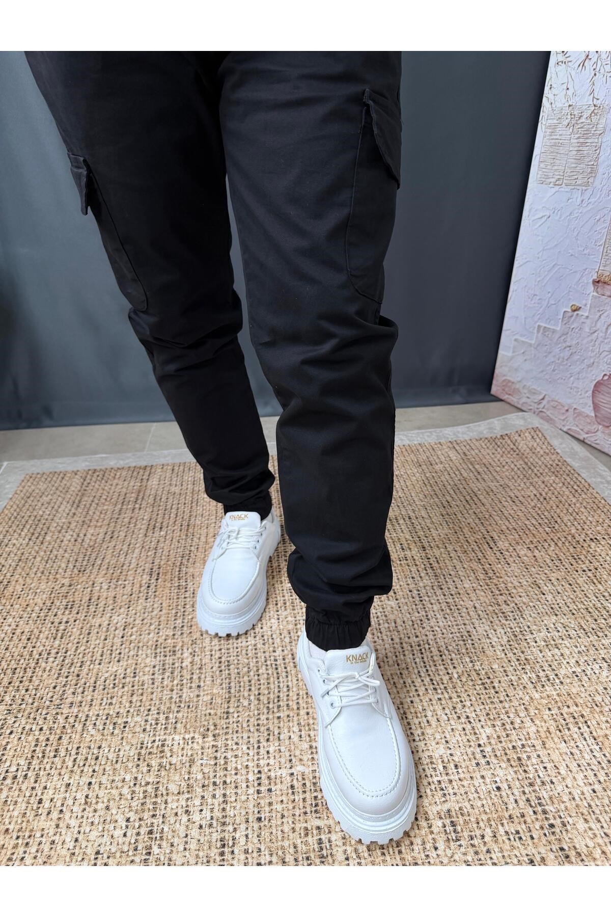 PAÇASI LASTİKLİ KARGO PANTOLON