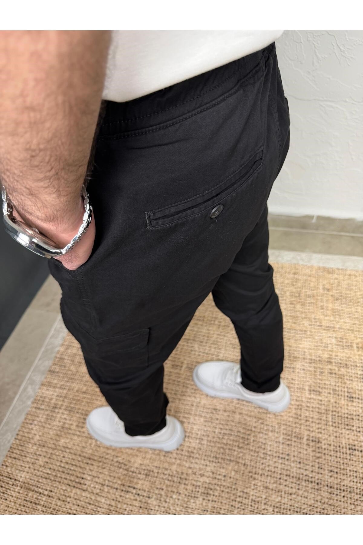 PAÇASI LASTİKLİ KARGO PANTOLON