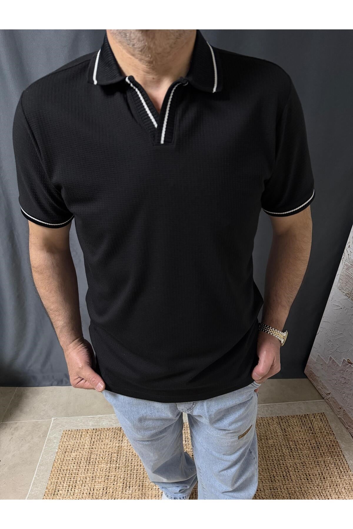 POLO YAKA FİTİLLİ TİŞÖRT