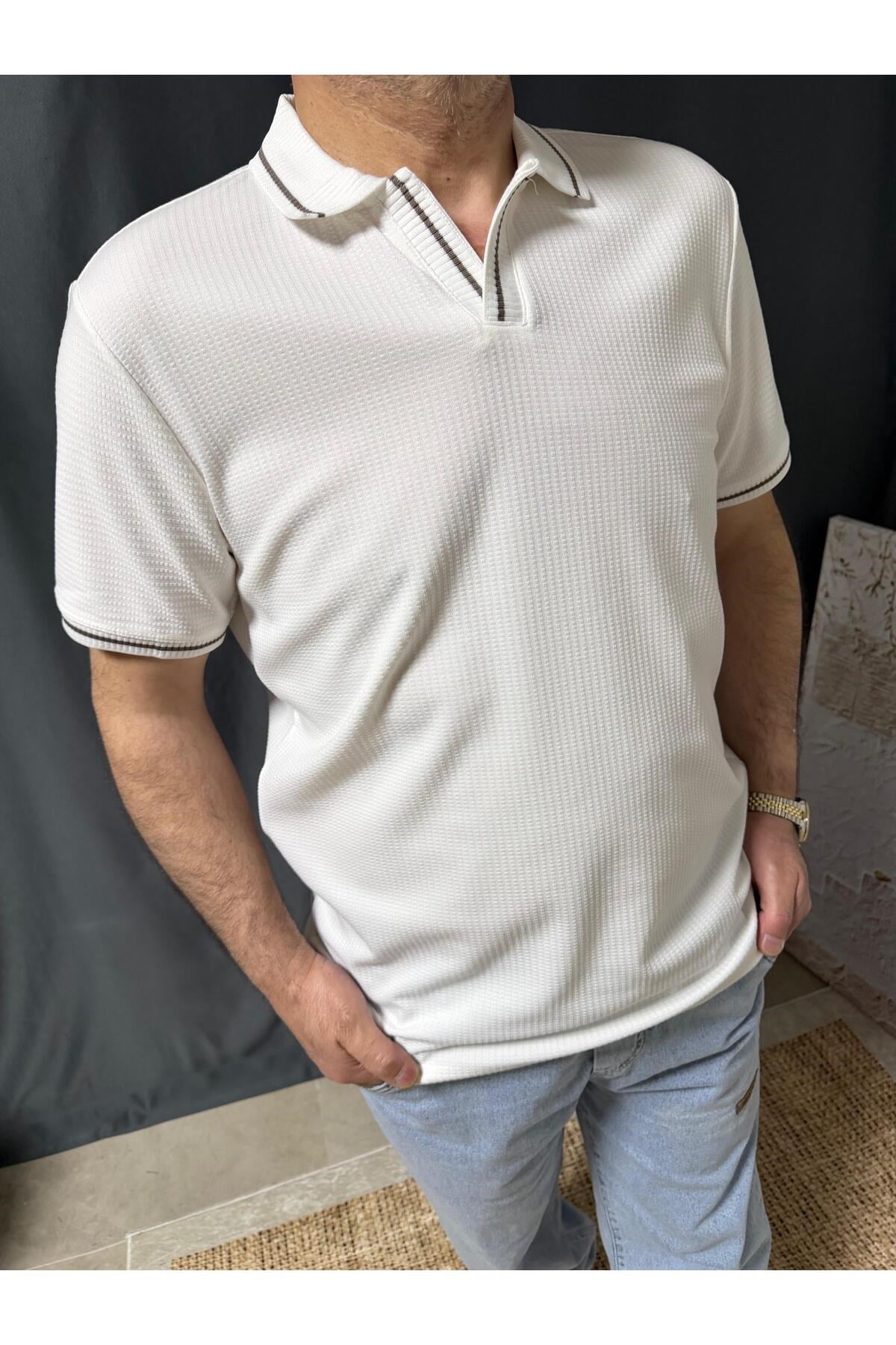 POLO YAKA FİTİLLİ TİŞÖRT