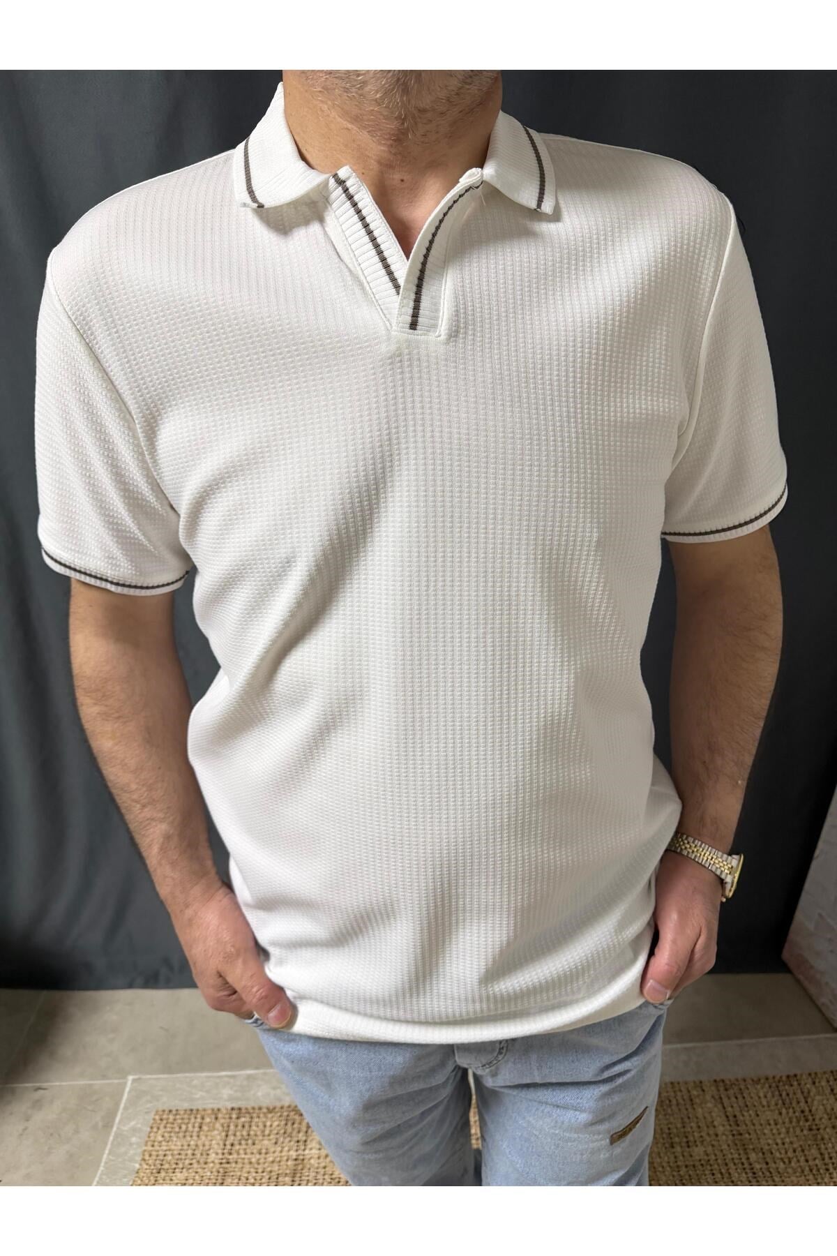 POLO YAKA FİTİLLİ TİŞÖRT