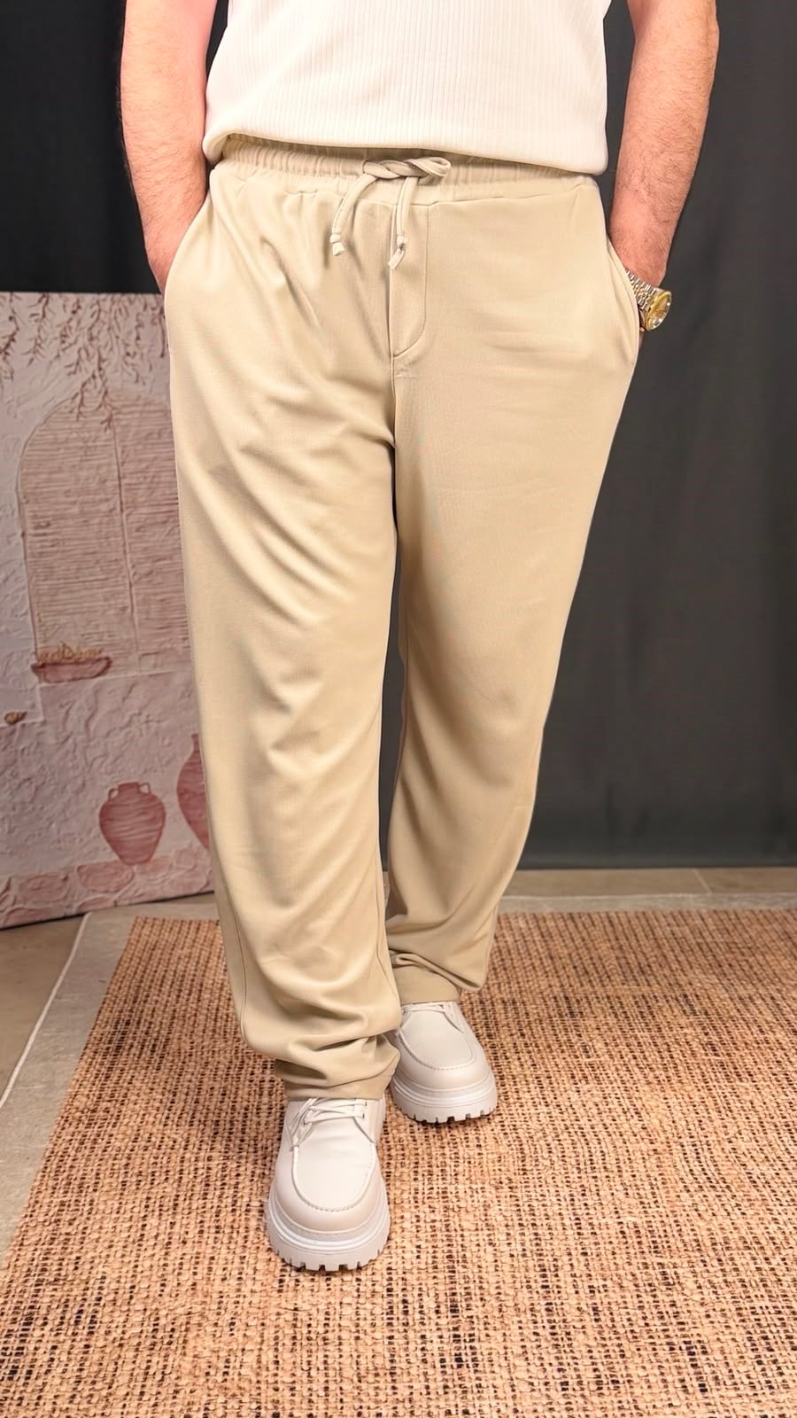 REGULAR FİTİLLİ JOGGER
