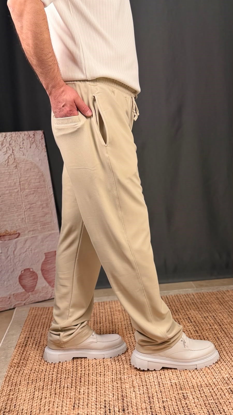 REGULAR FİTİLLİ JOGGER