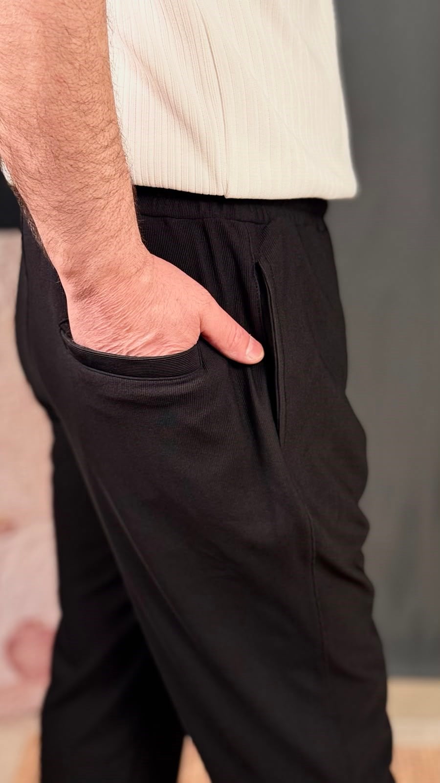 REGULAR FİTİLLİ JOGGER